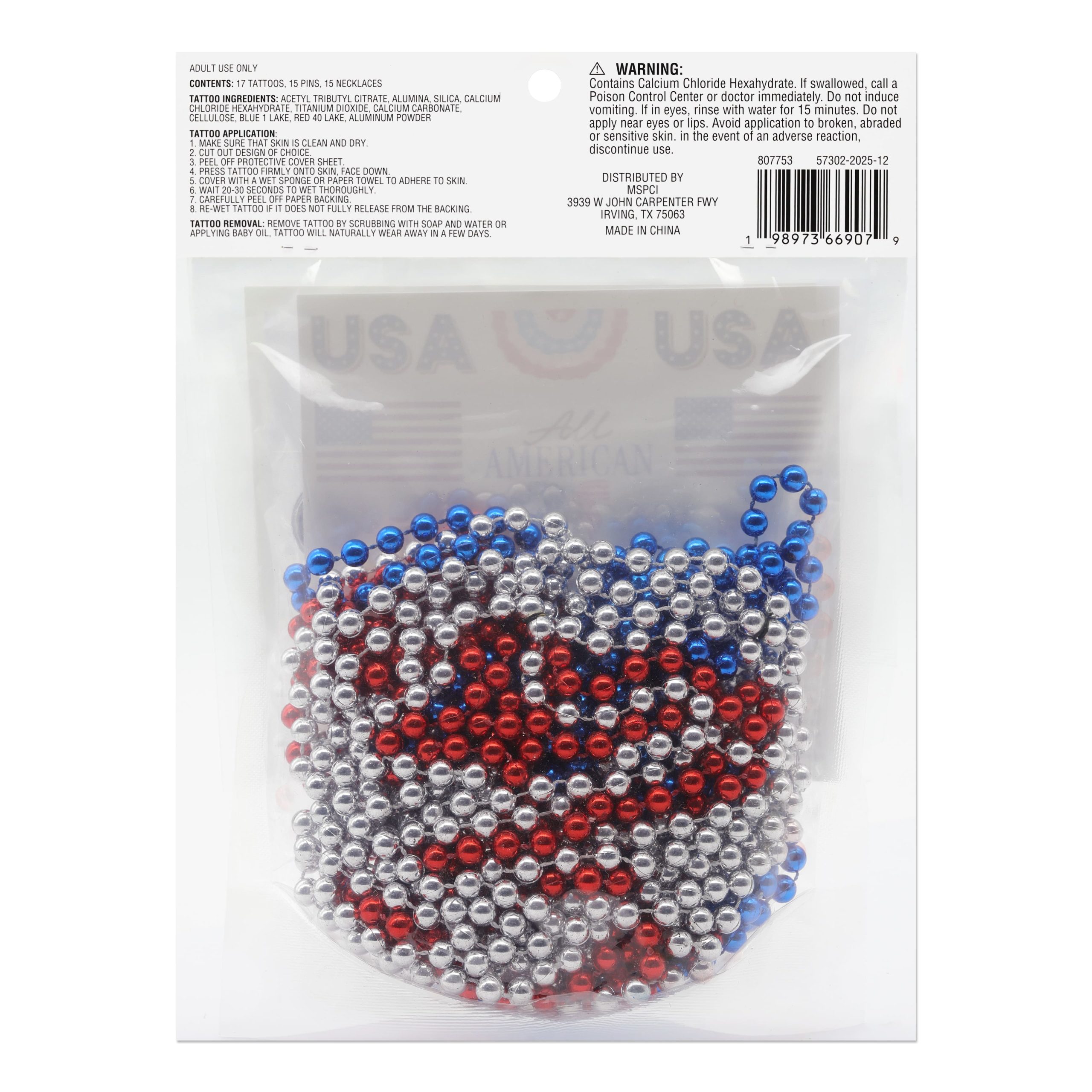 Red, White & Blue Flag Party Pack, 47ct. by Celebrate It™ - Image 3