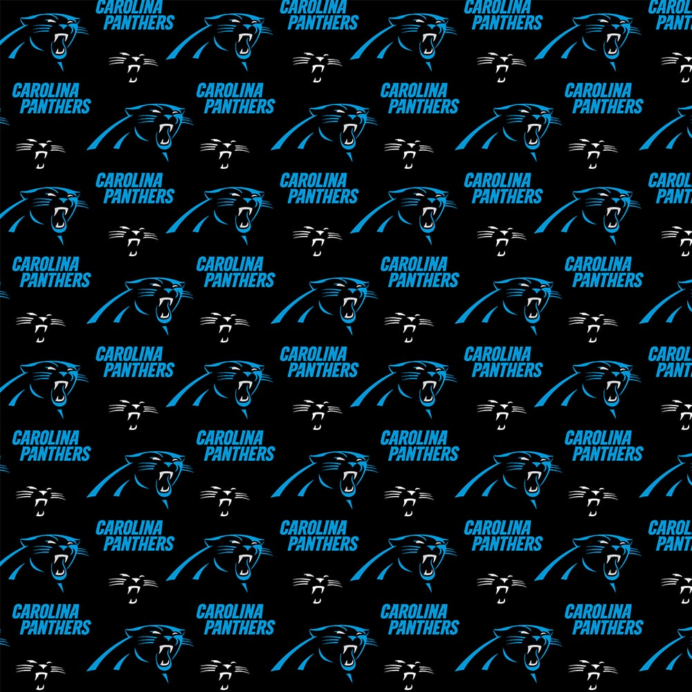 NFL® Carolina Panthers Logo Cotton Fabric