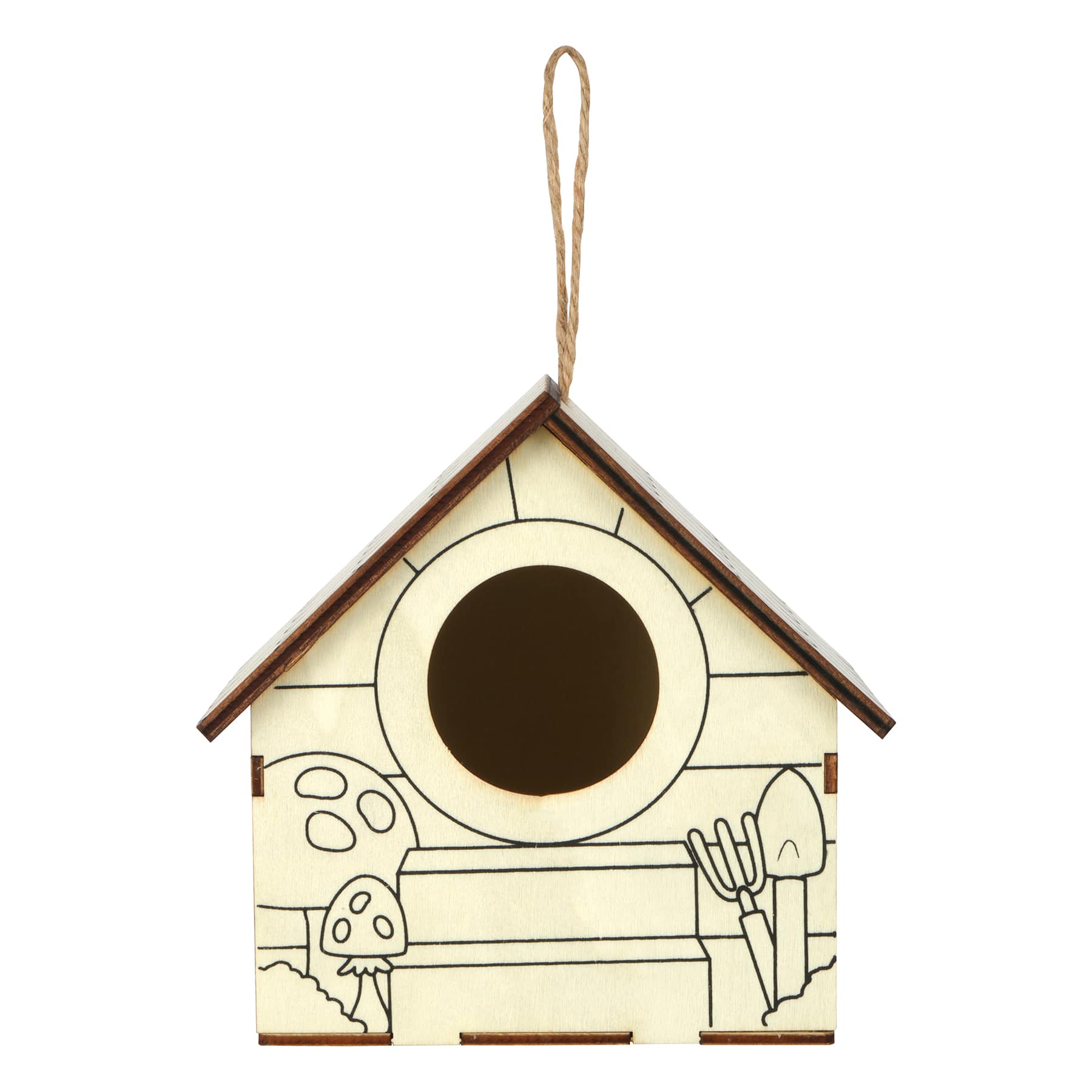 5.5" Small Garden Birdhouse Kit by Creatology™ - Image 2