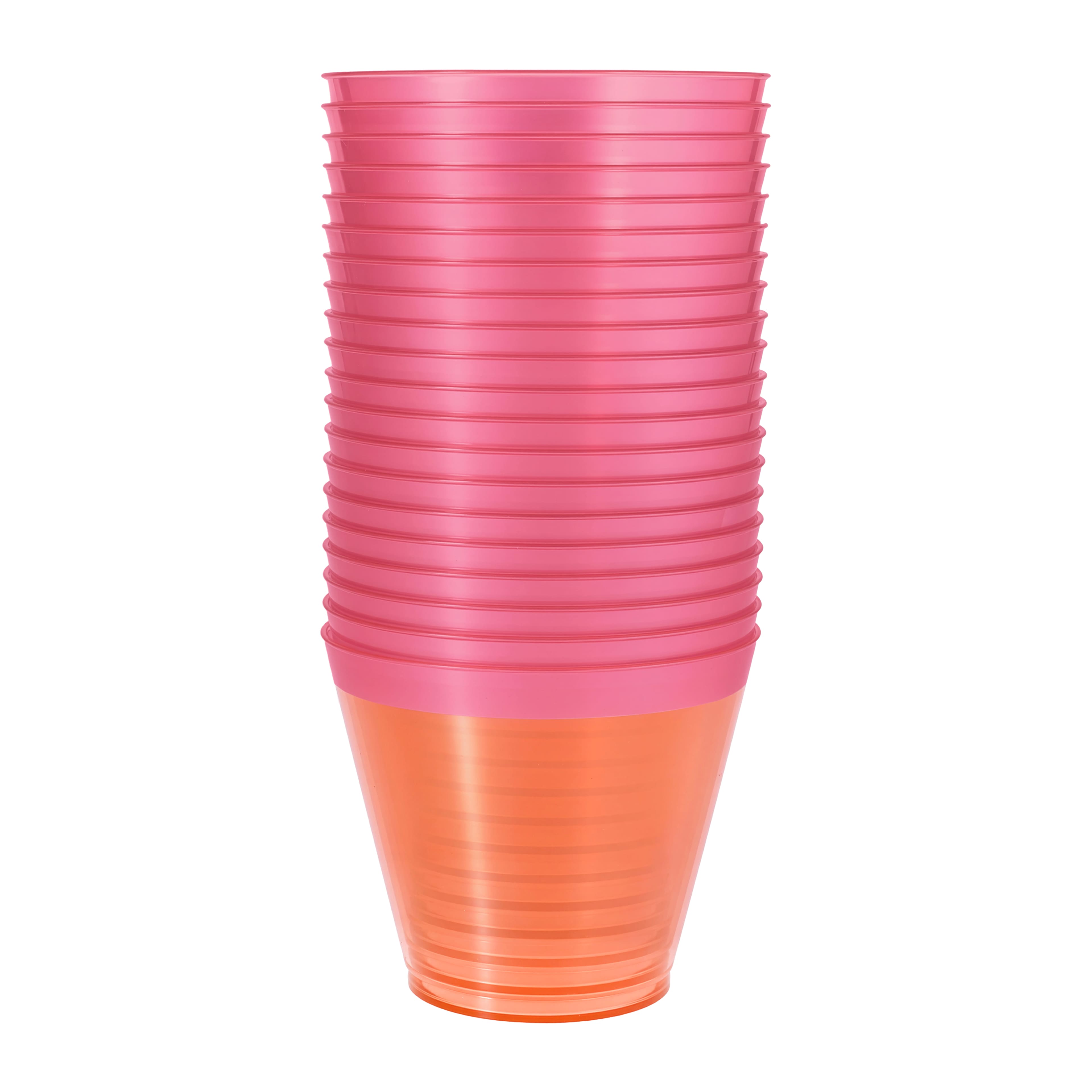 9oz. Halloween Orange and Pink Cups, 20ct. by Celebrate It™