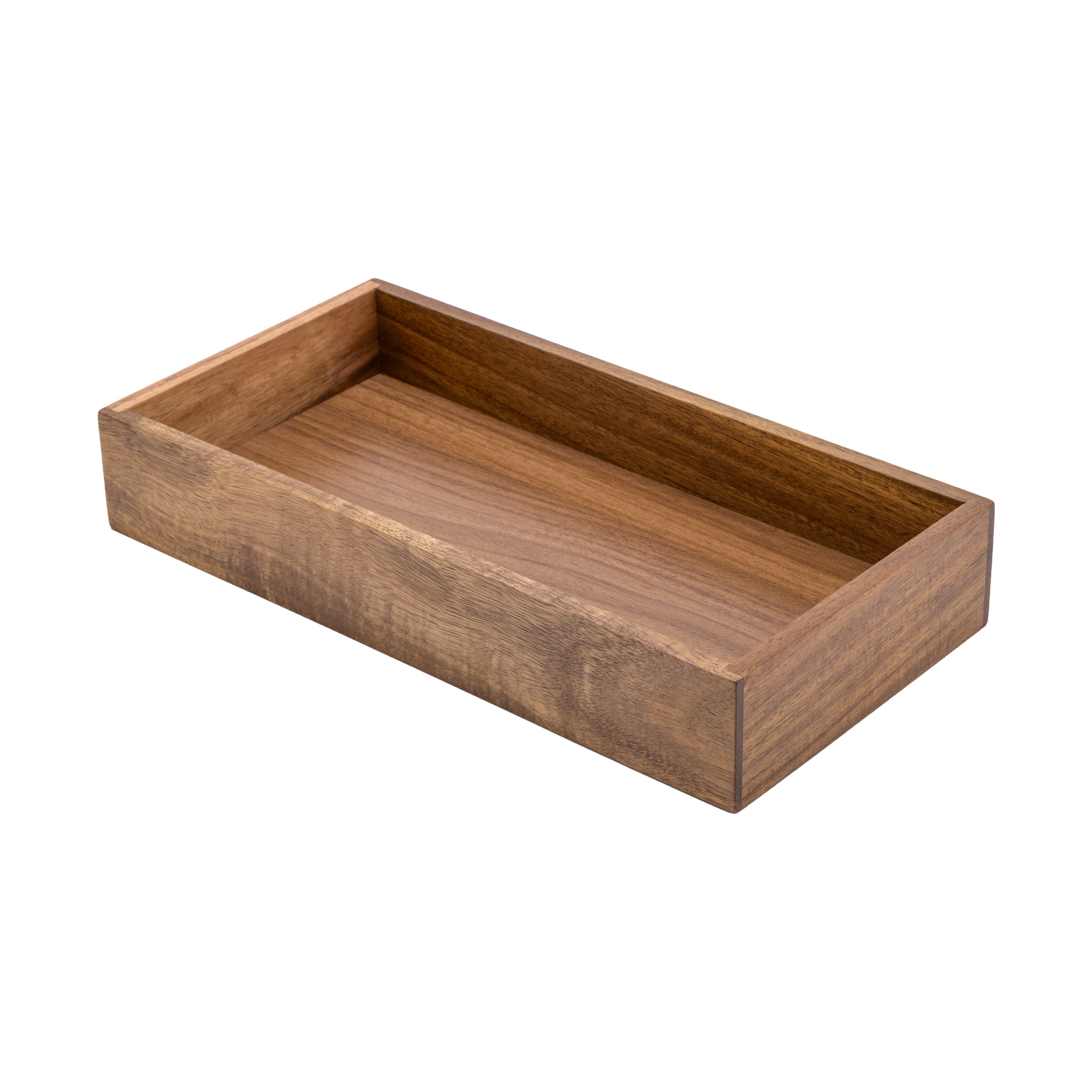 Seville Classics 12" x 6" x 2" Acacia Drawer Organizer