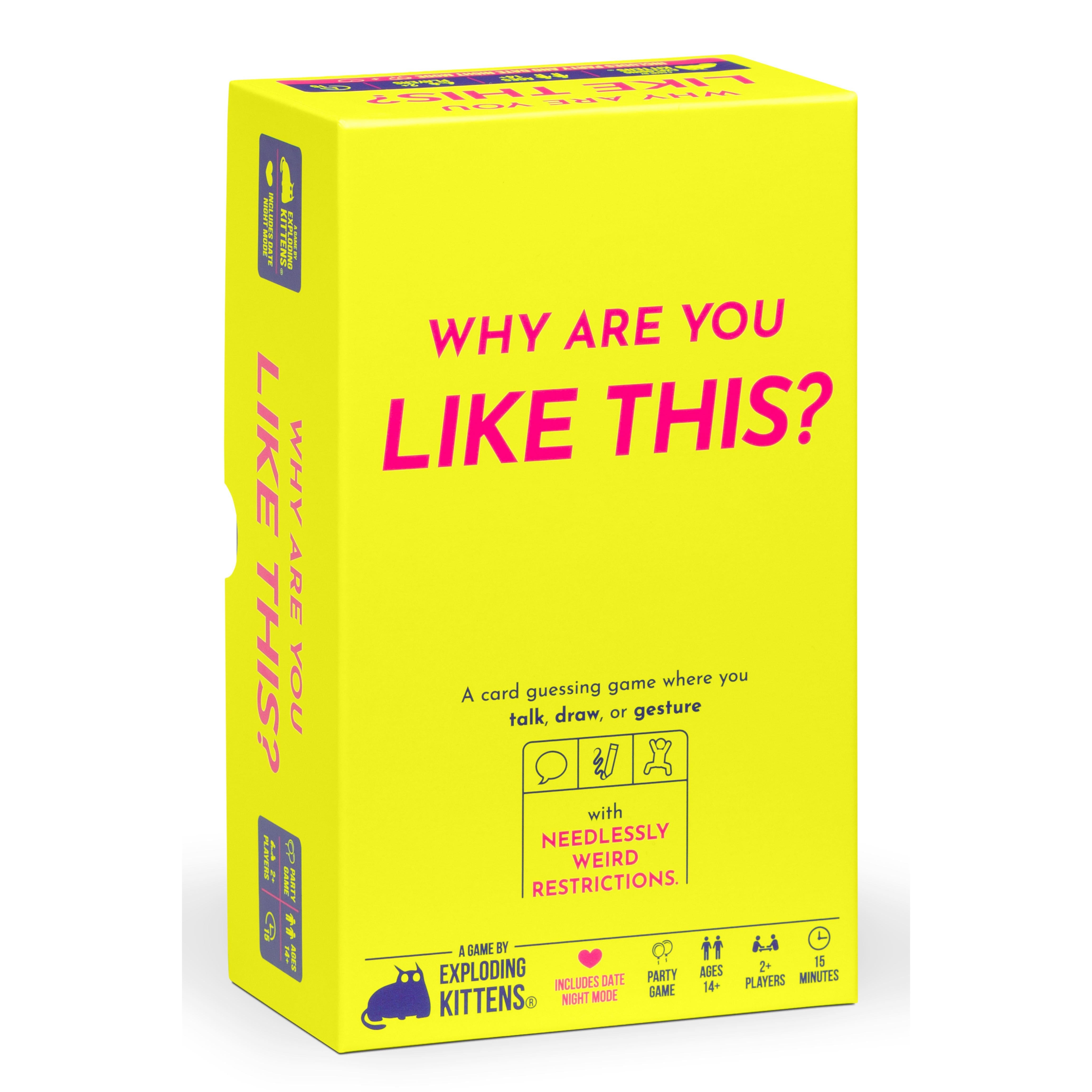 Why Are You Like This? Party Game