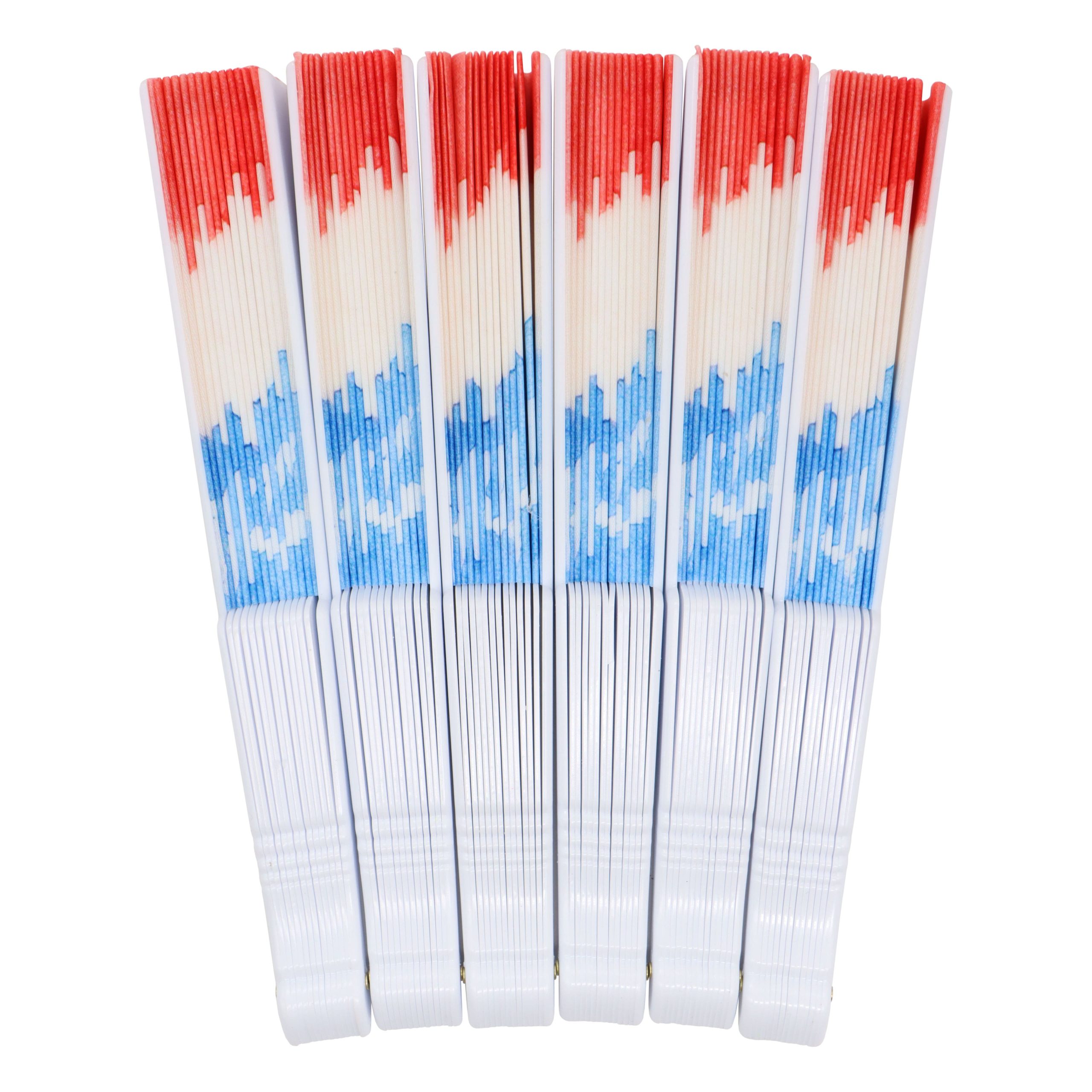 Red, White & Blue Fans, 6ct. by Celebrate It® - Image 3