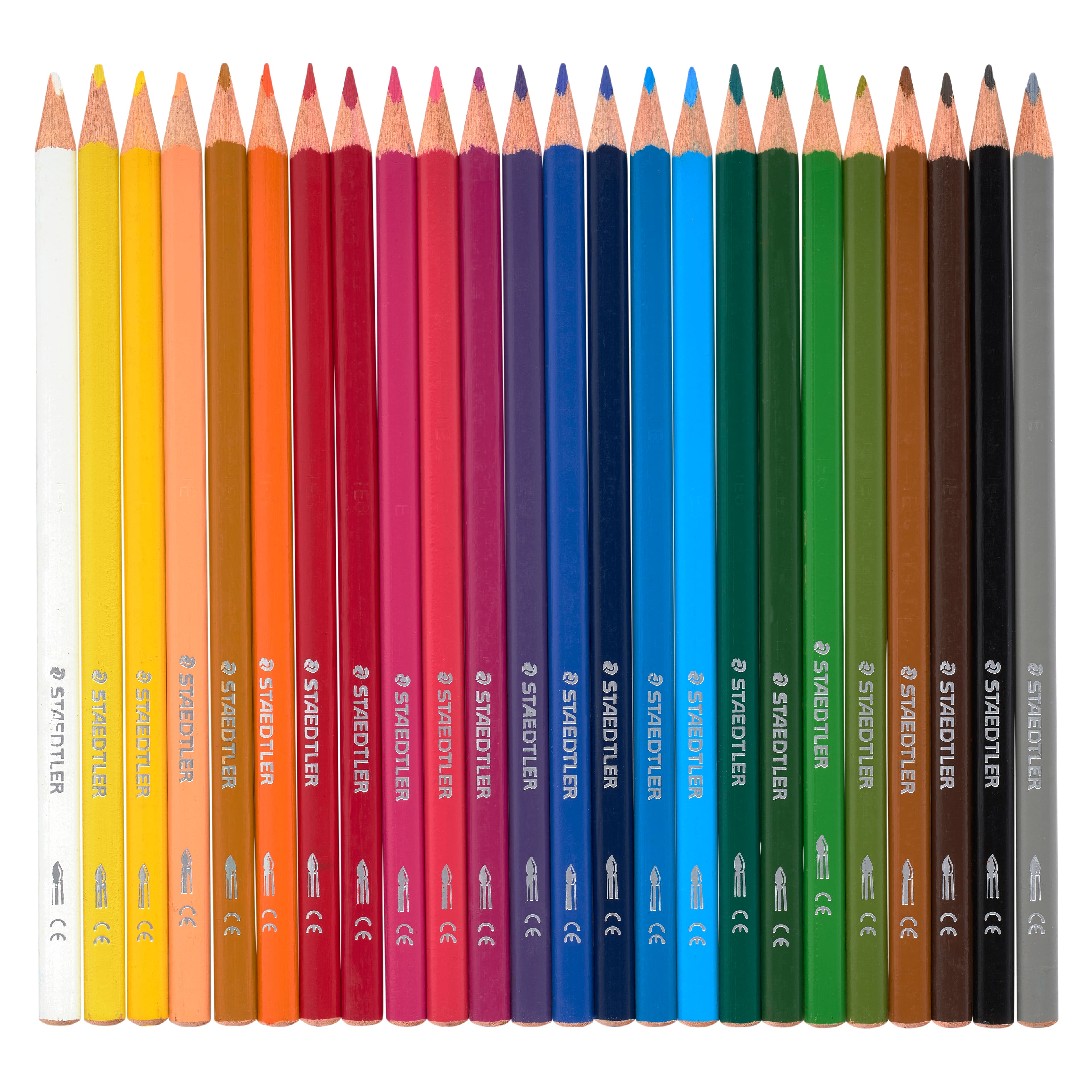 Staedtler® 24 Color Triangular Watercolor Pencils