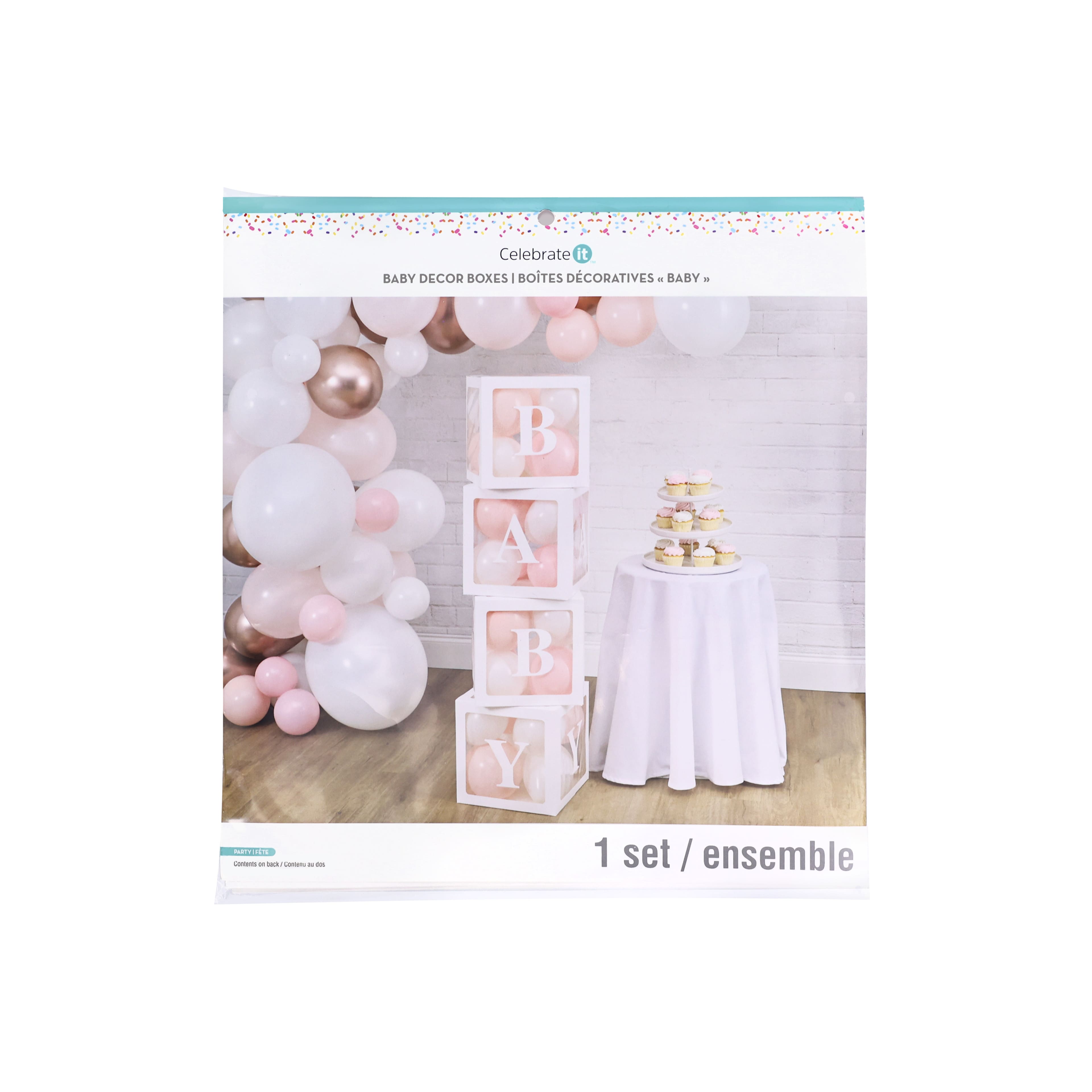 Baby Alphabet Décor Boxes by Celebrate It™