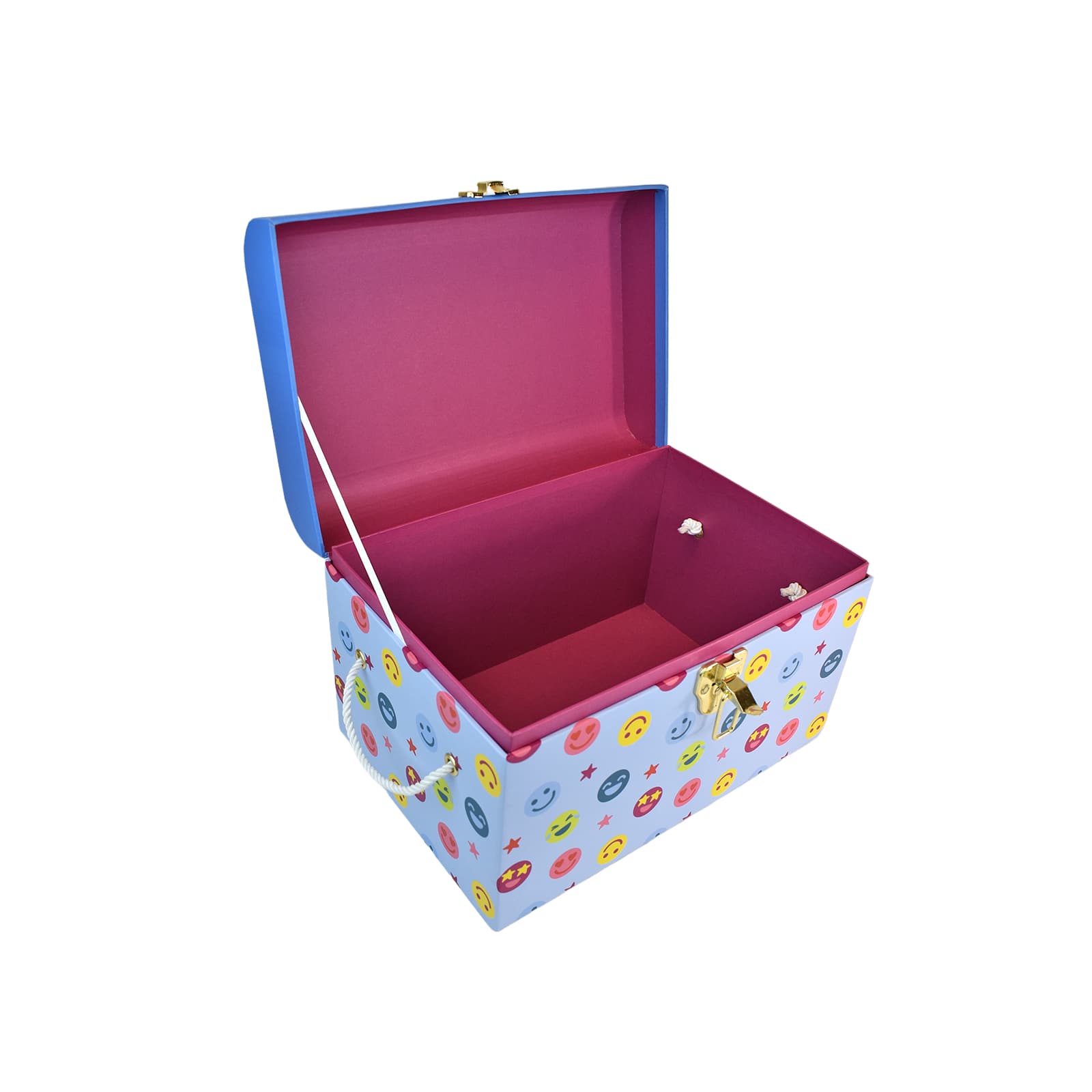Treasure Box Small Smiley Face Decorative Box by Creatology™ - Image 4