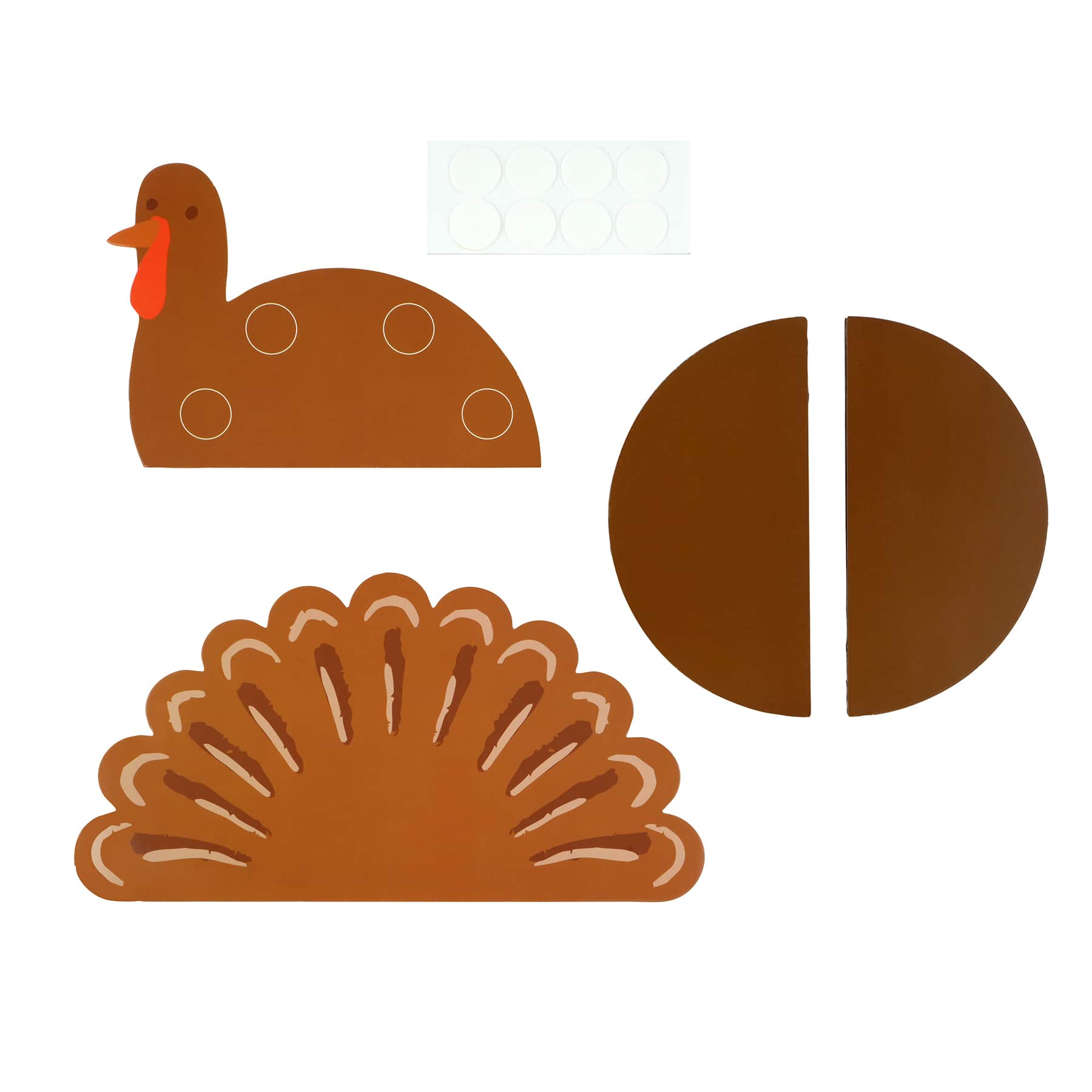 Thanksgiving Paper Turkey Tabletop Decor by Celebrate It™