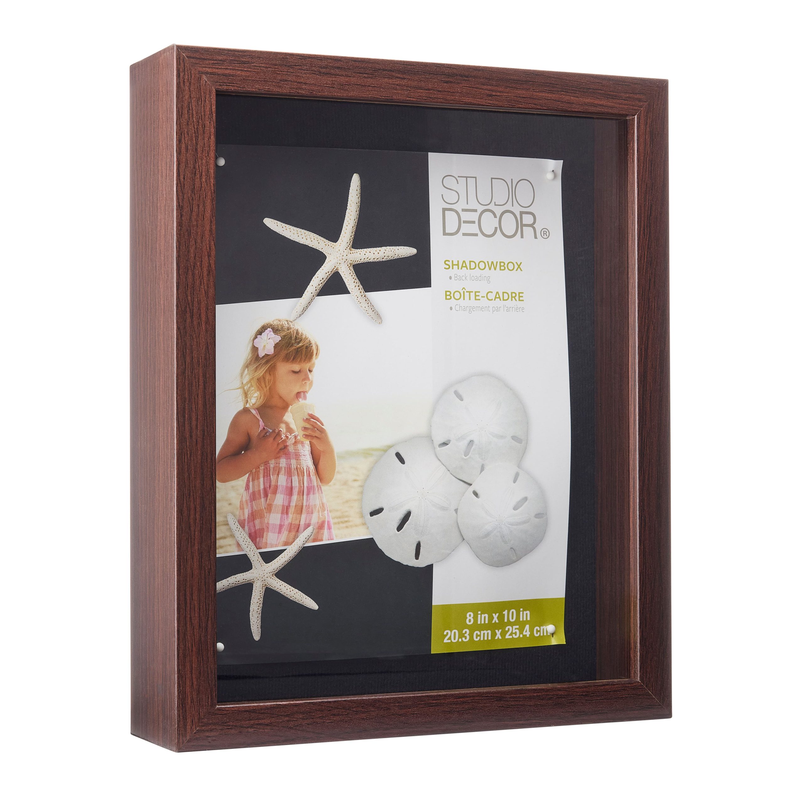 8" x 10" Espresso Shadow Box by Studio Décor® - Image 3