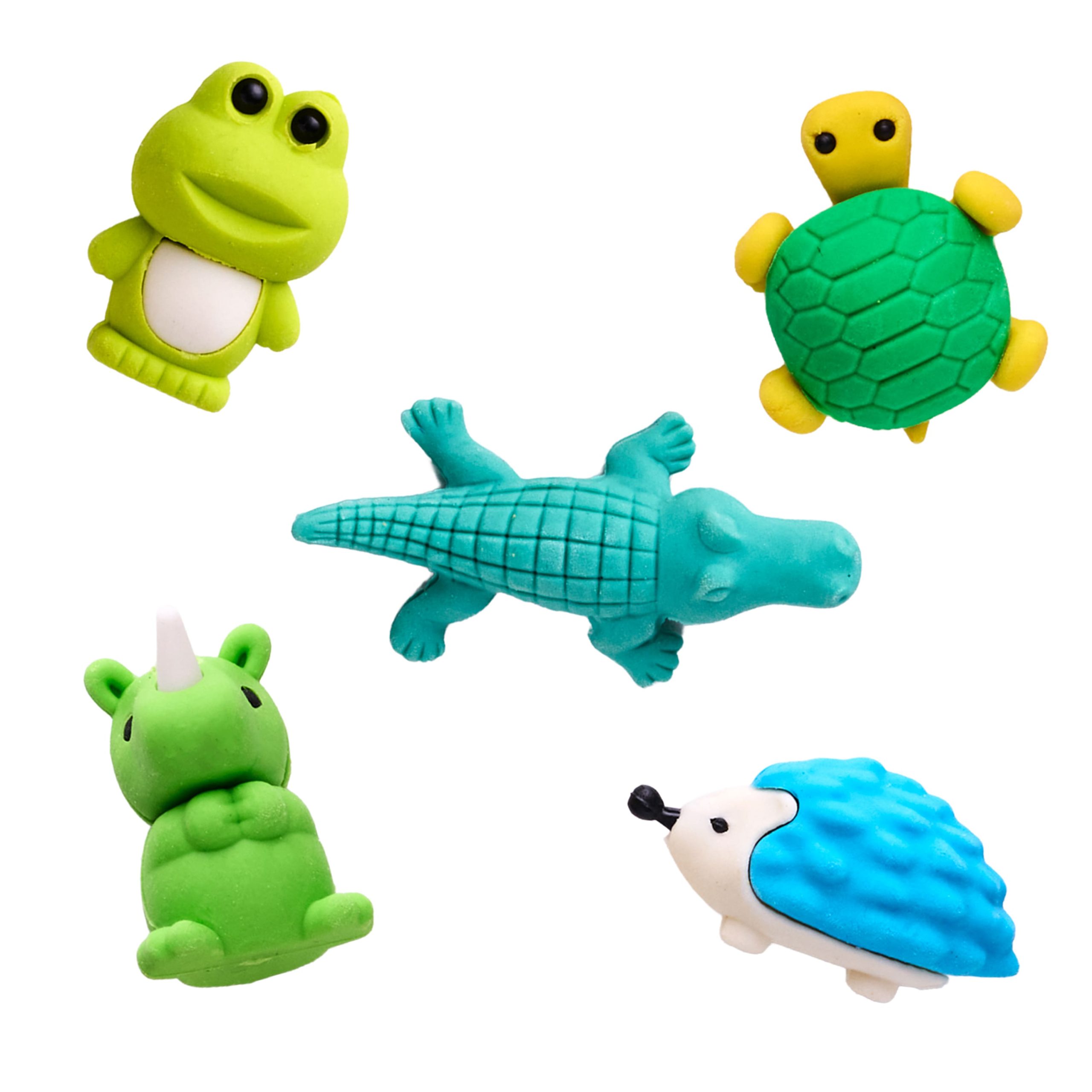 Faber-Castell® Desk Pets Animals Eraser Set - Image 3