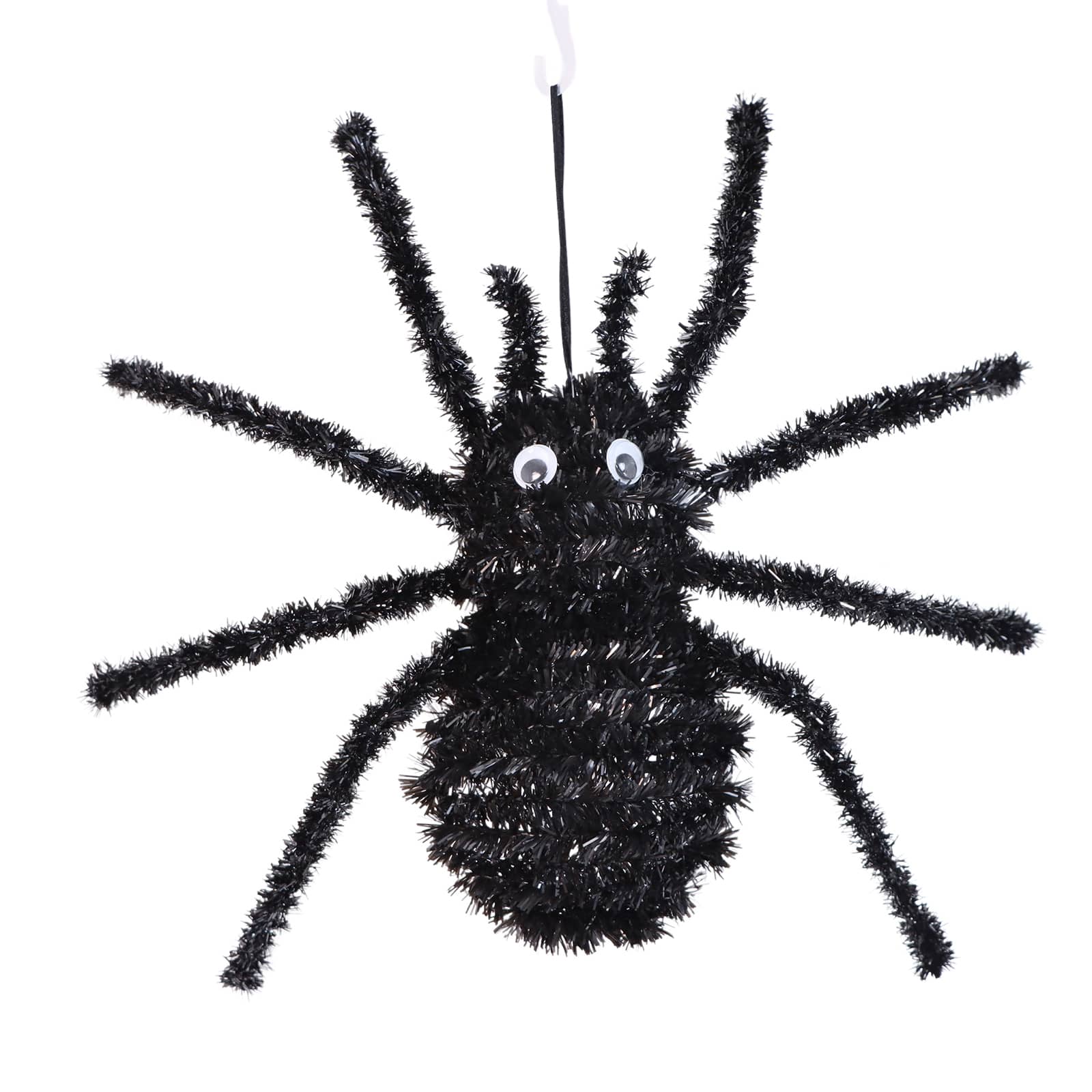 13.5" Black Tinsel Spider by Ashland®