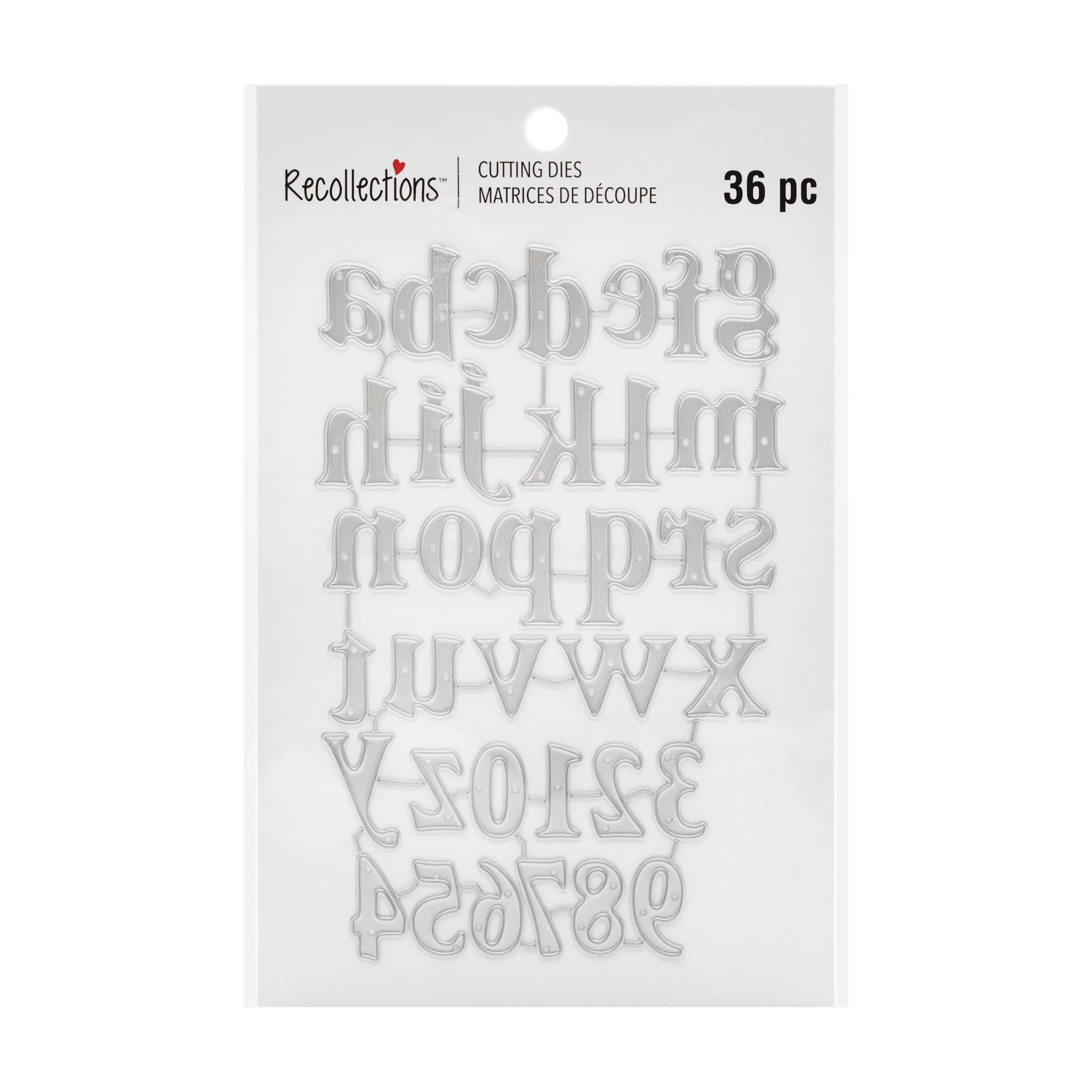 Alphabet & Number Cutting Die by Recollections™ - Image 4