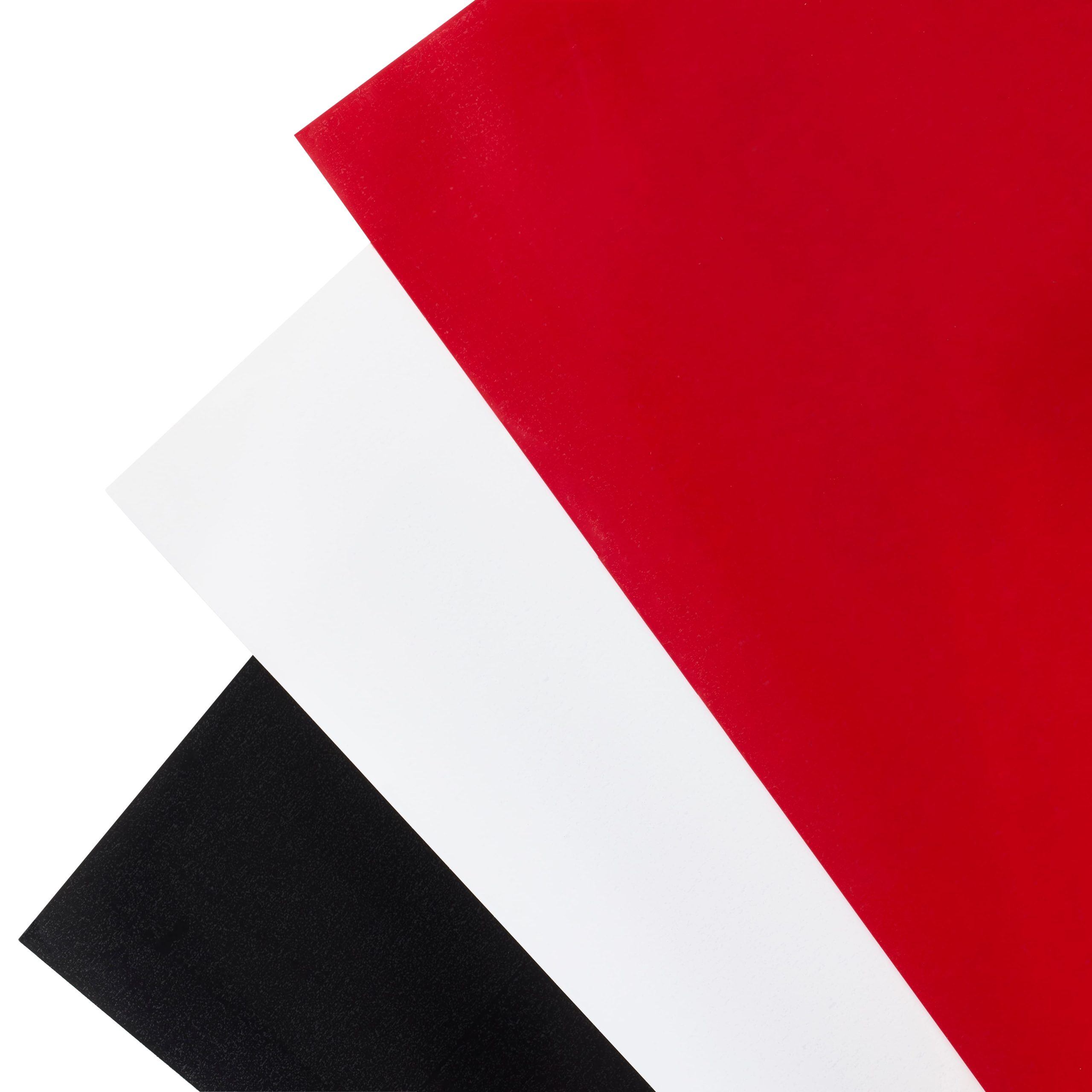 Siser® Easyweed® Heat Transfer Vinyl Sampler, Red, White & Black - Image 3
