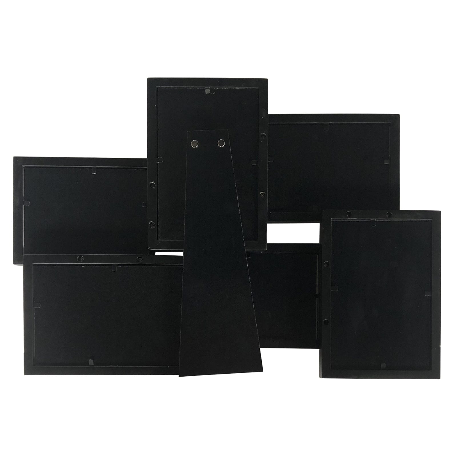 Expressions™ 6 Opening Black Collage Frame by Studio Décor® - Image 2