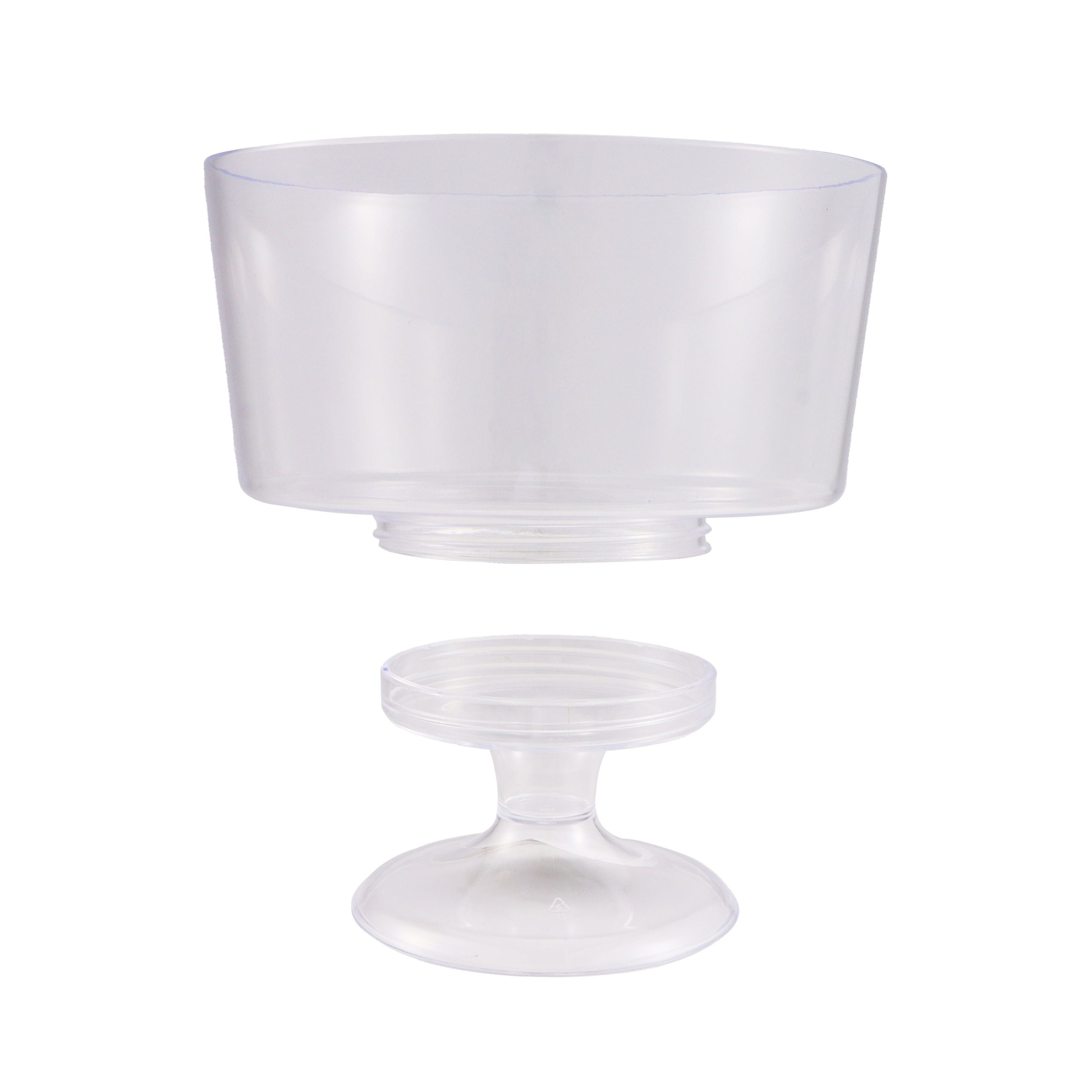 60oz. Clear Plastic Trifle Bowl by Celebrate It™ - Image 3