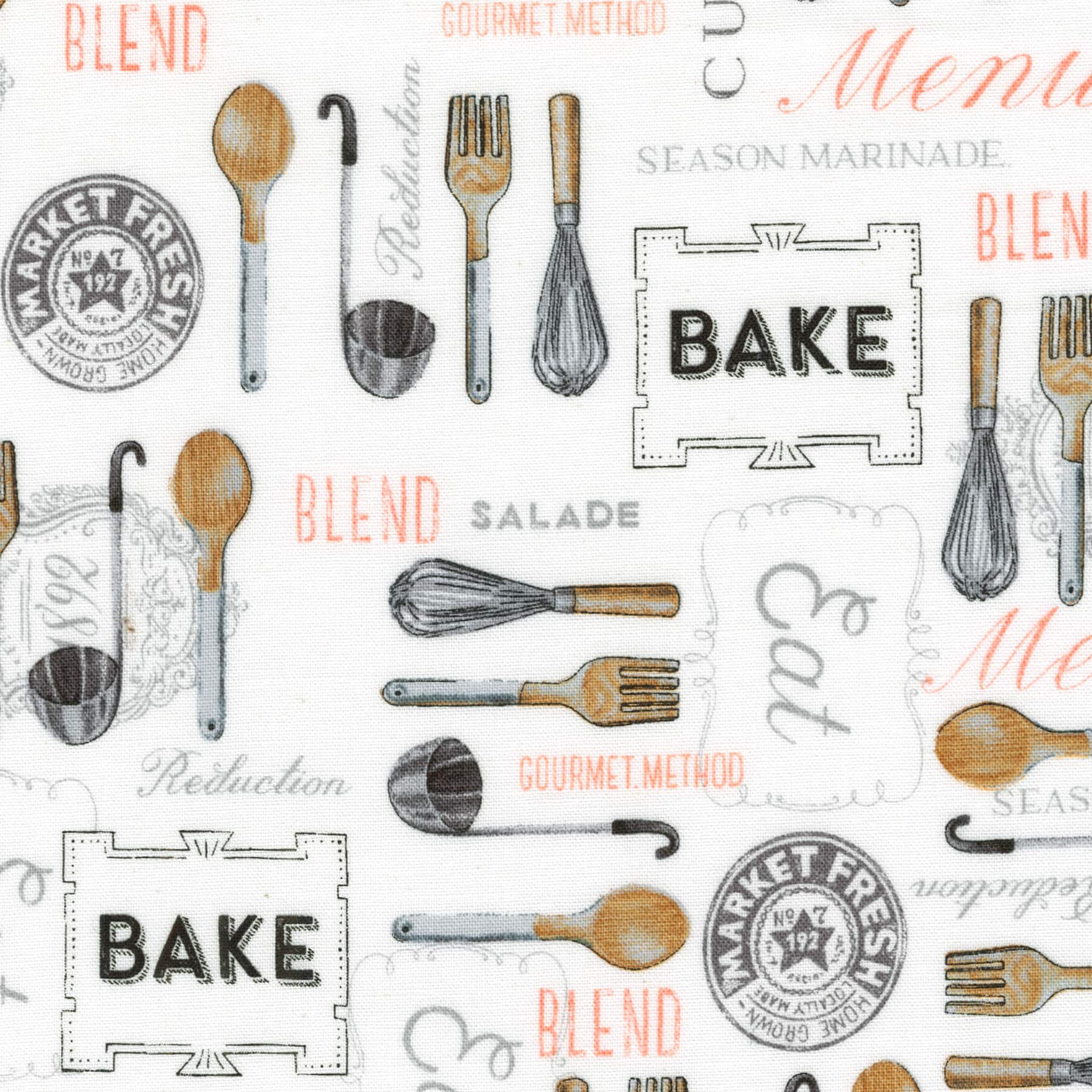 Robert Kaufman Gourmet Kitchen Fabric