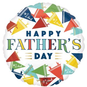 17" Father's Day Varsity Dad Foil Balloon