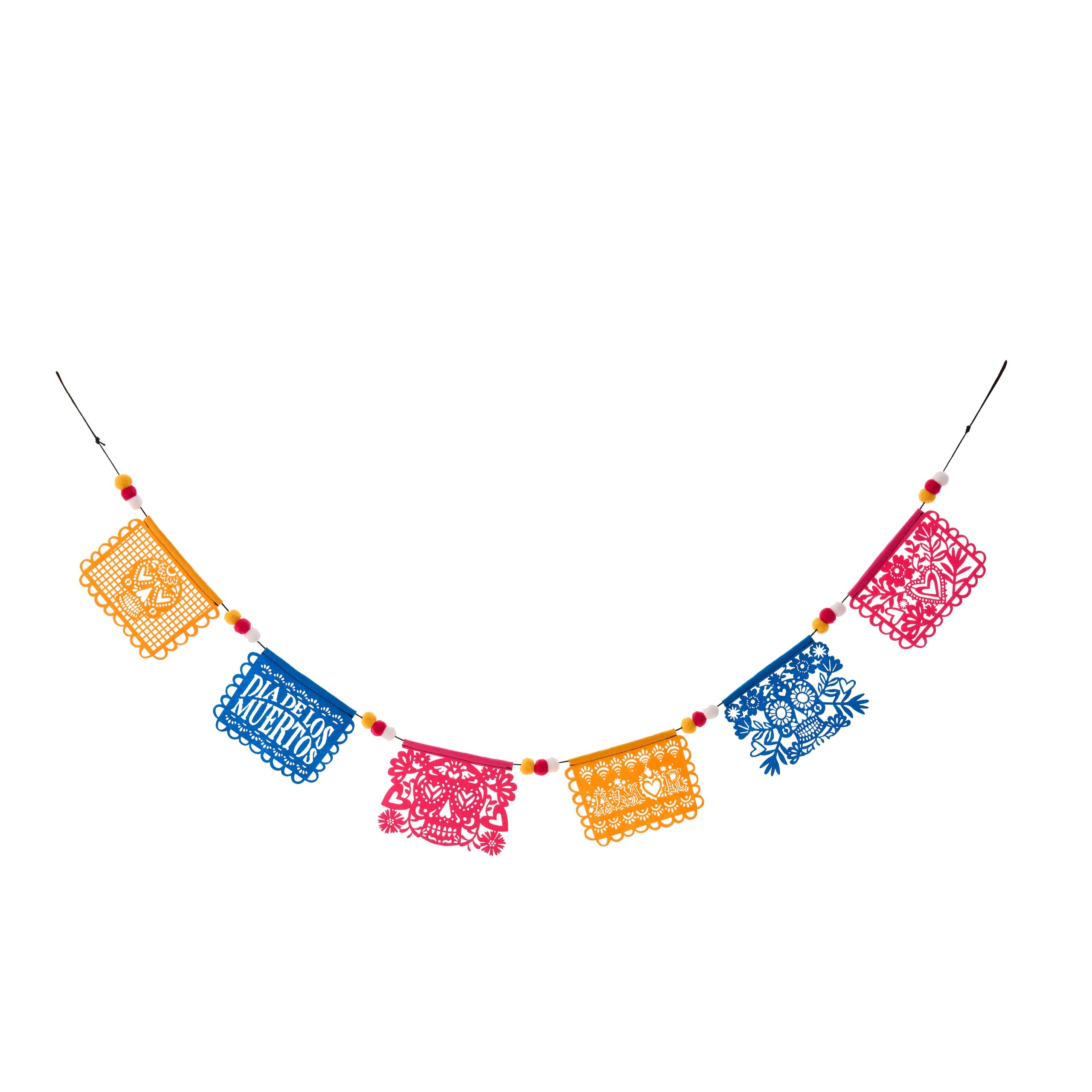 6ft. Skulls Felt Banner by Ashland®
