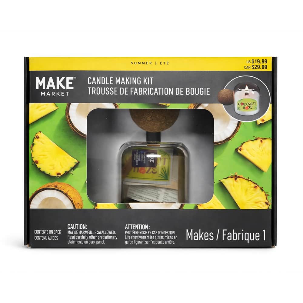 Coconut Haze Candle Making Kit by Make Market®