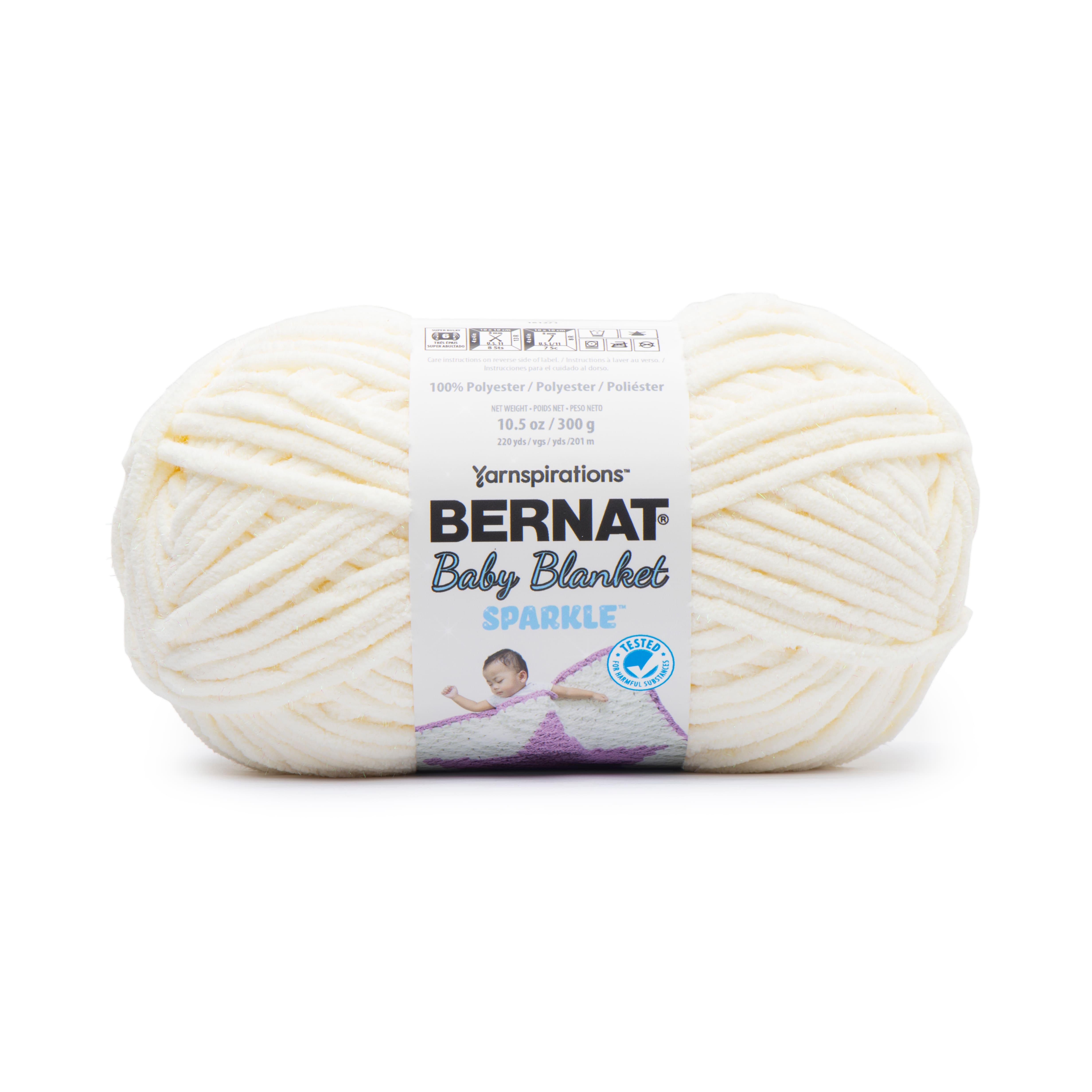 Bernat® Baby Blanket Sparkle™ Yarn