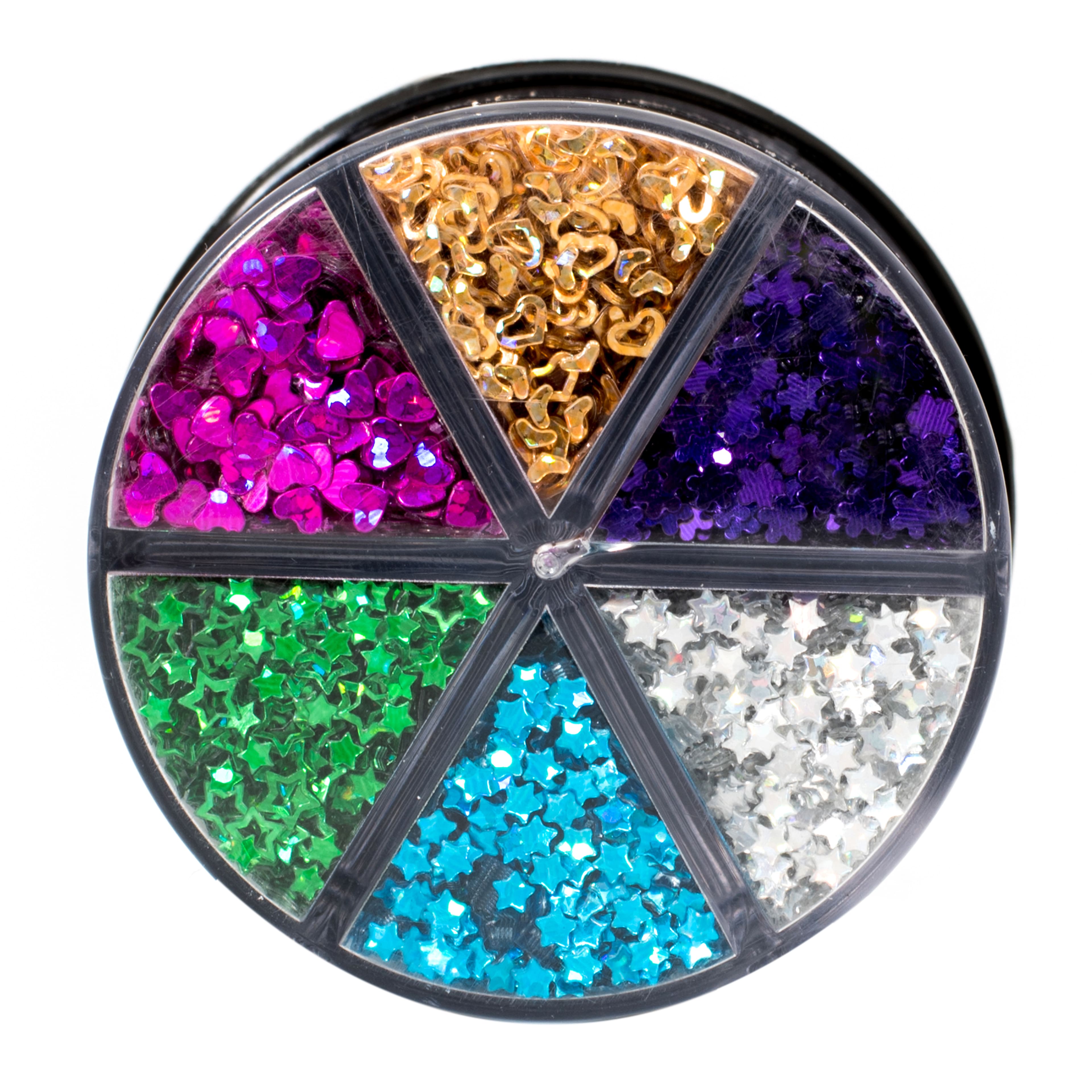 Signature™ Iridescent Shapes Glitter Caddy by Recollections™