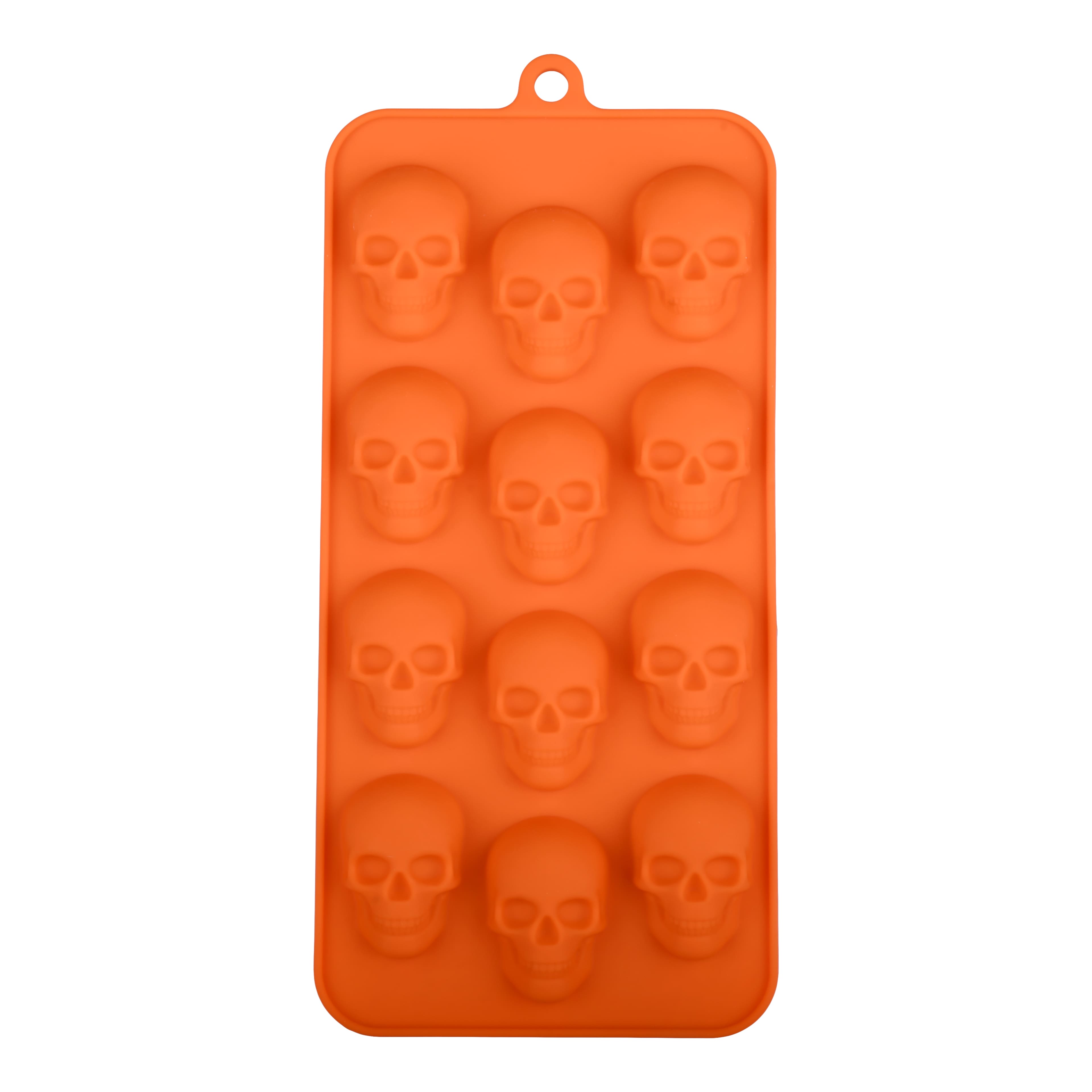 Halloween Skull Silicone Candy Mold by Makery™