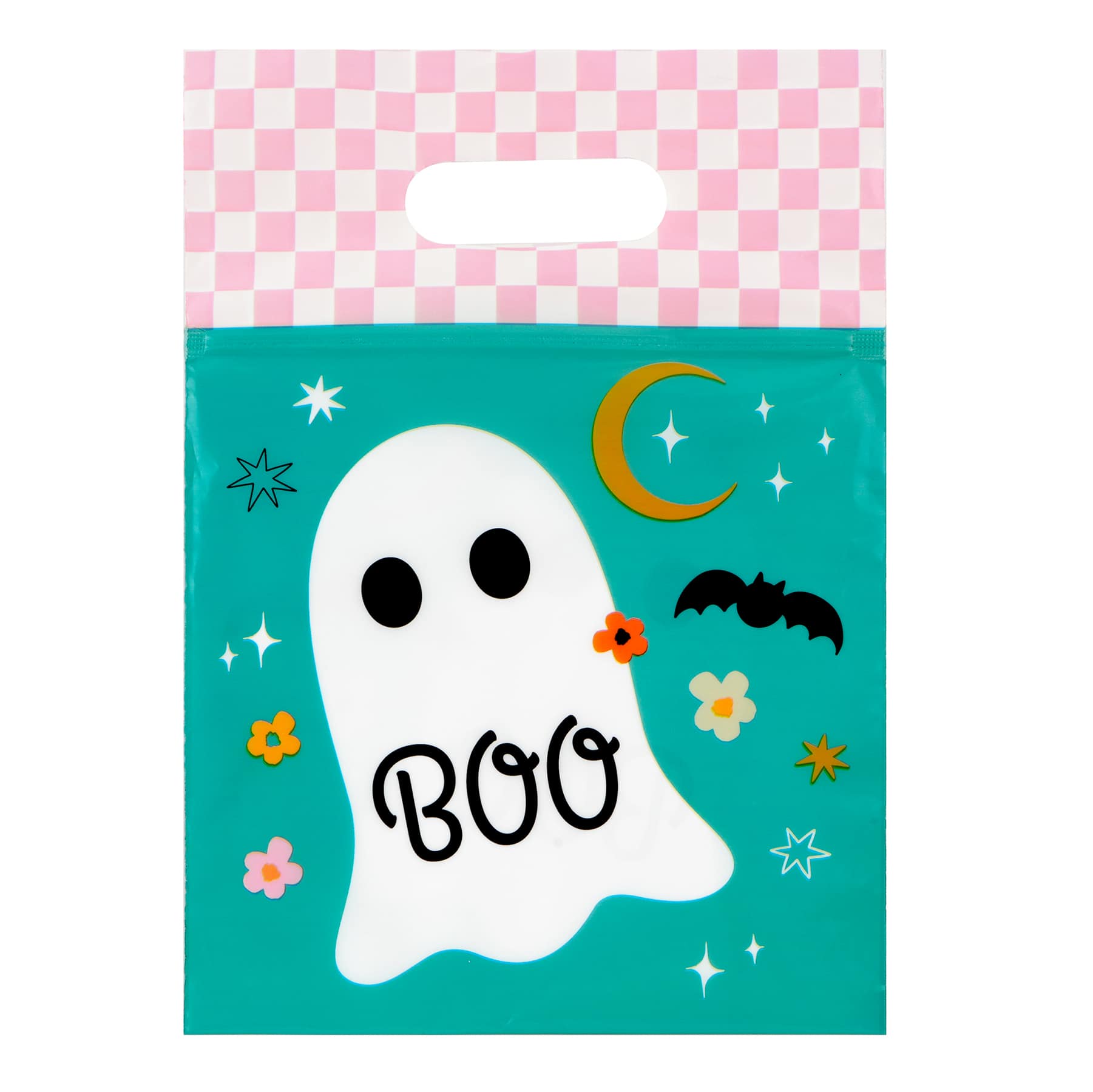 Boo Ghost Zipper Treat Bags, 12ct. by Makery™