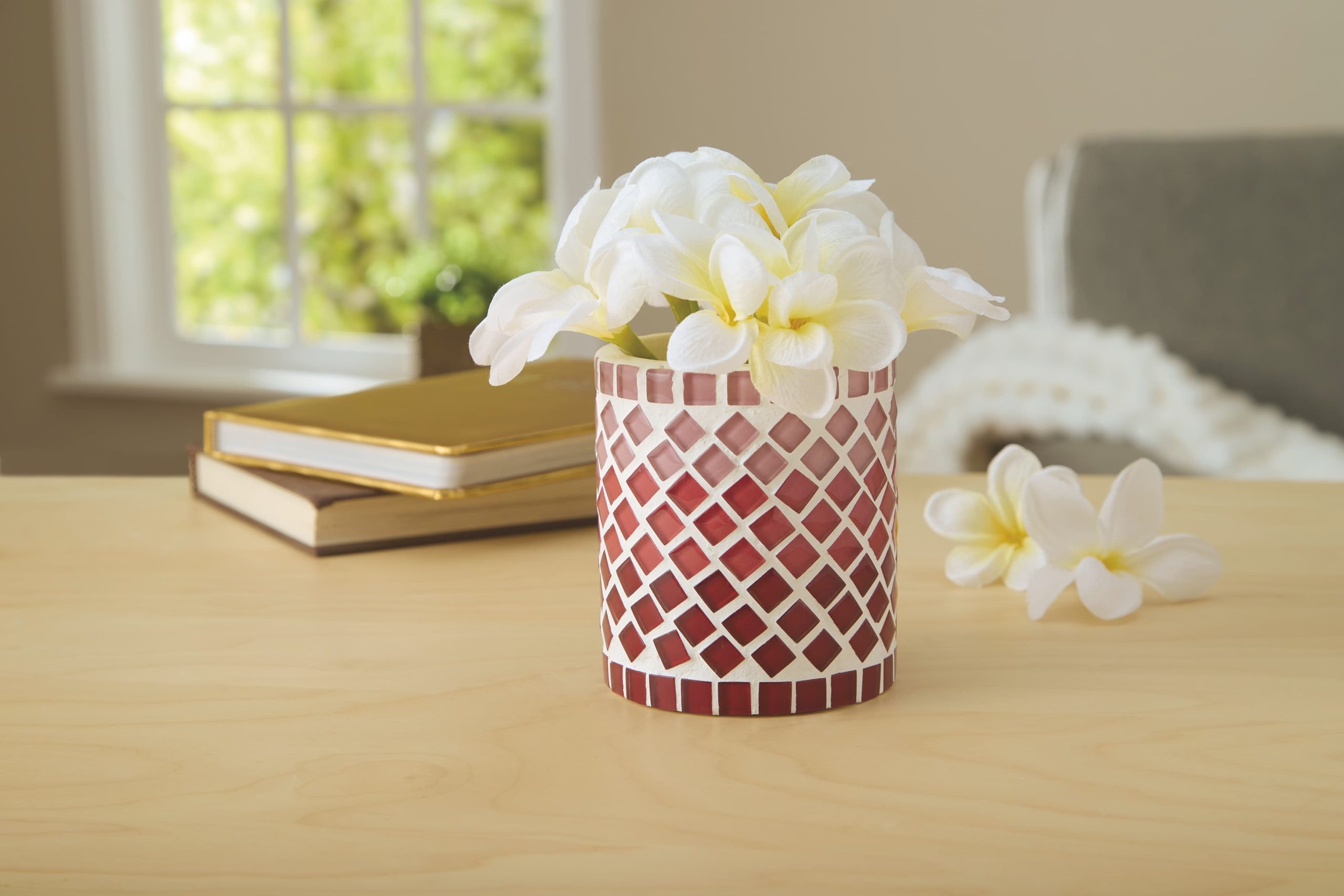 Pink Mosaic Vase Kit by Make Market®