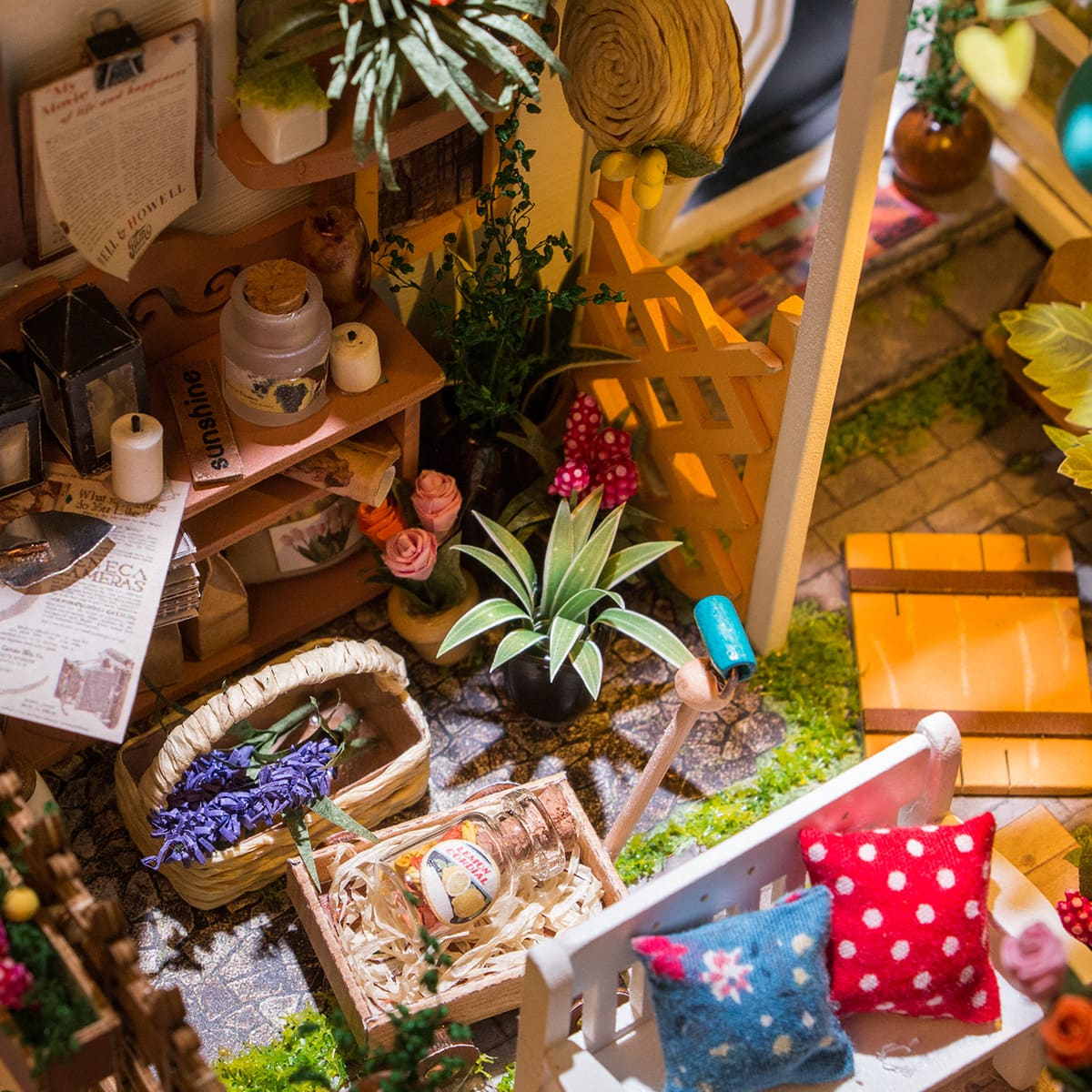 Rolife® Miller's Garden DIY Miniature House Kit - Image 4
