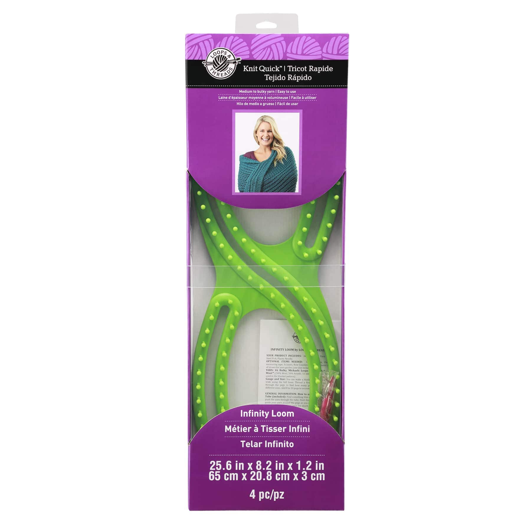 Knit Quick™ Infinity Loom by Loops & Threads™