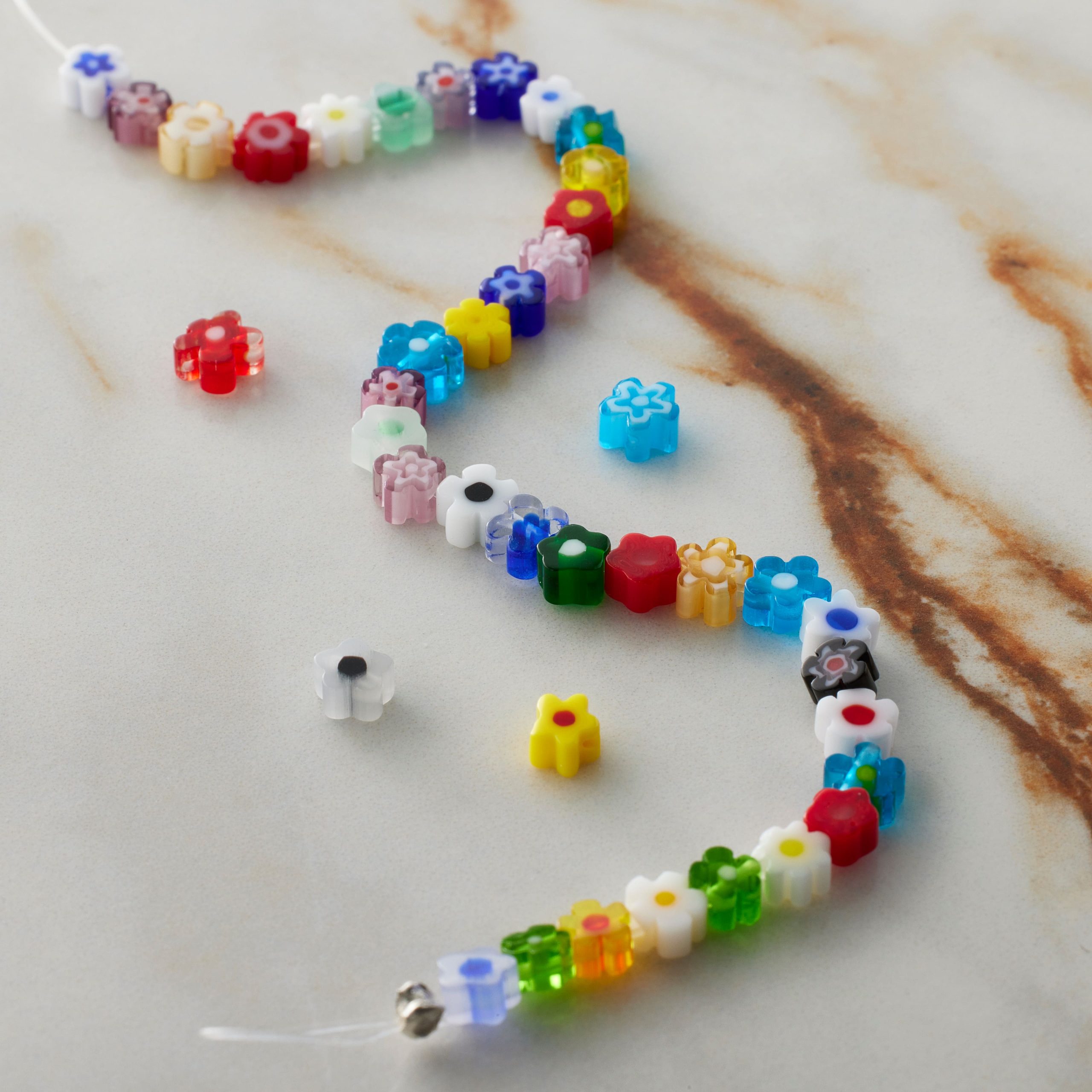 Millefiori Glass Flower Bead Mix by Bead Landing™ - Image 2