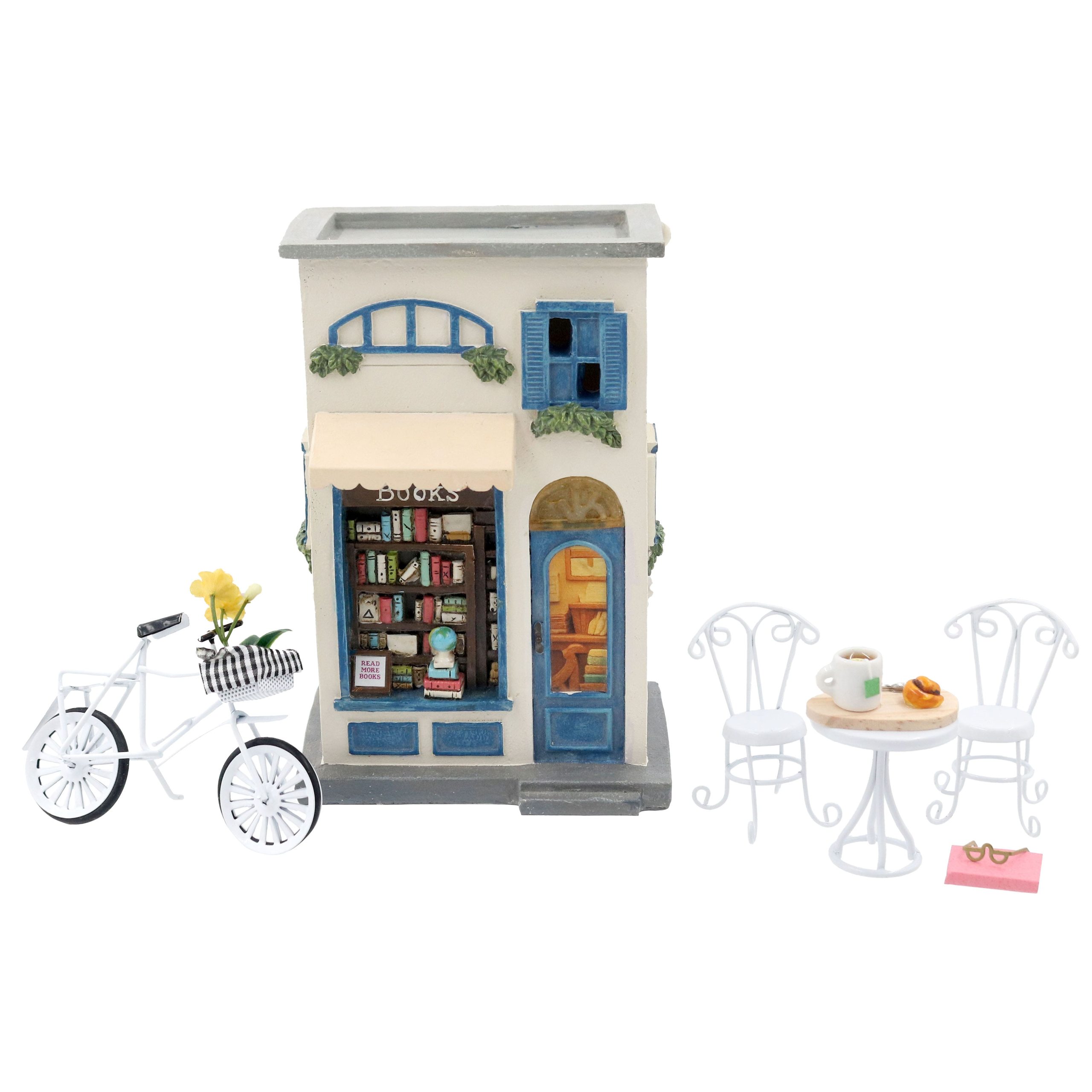 Mini Tea & Book Decoration Set by Ashland® - Image 2