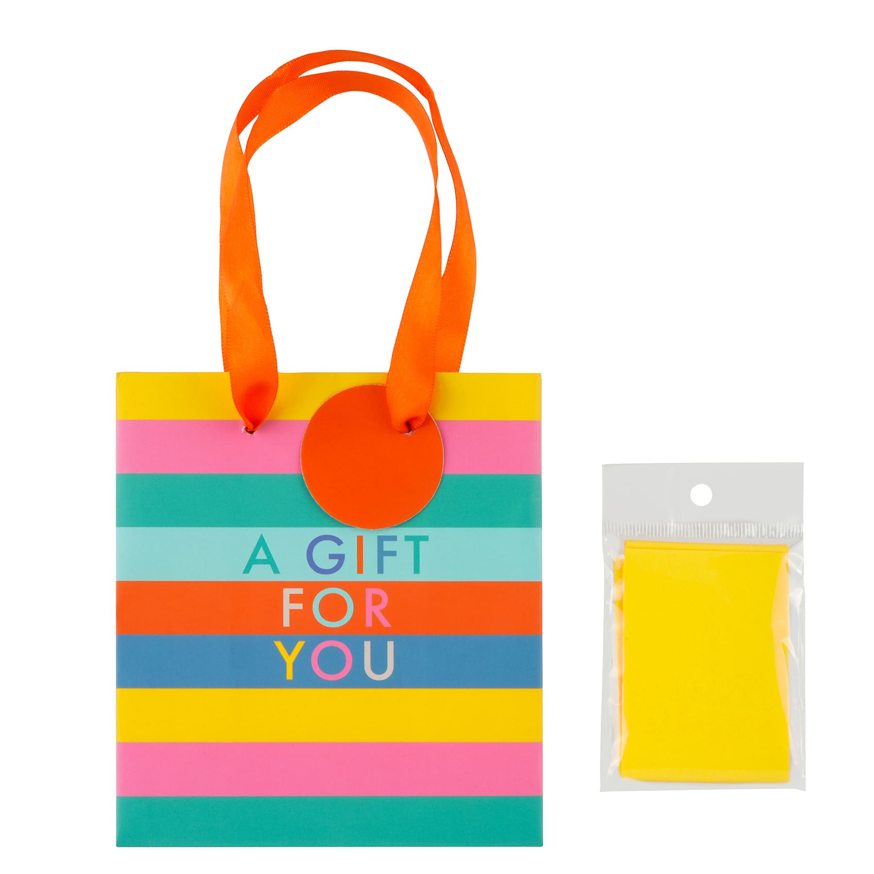 Mini Striped Gift Bag with Tissue by Celebrate It™