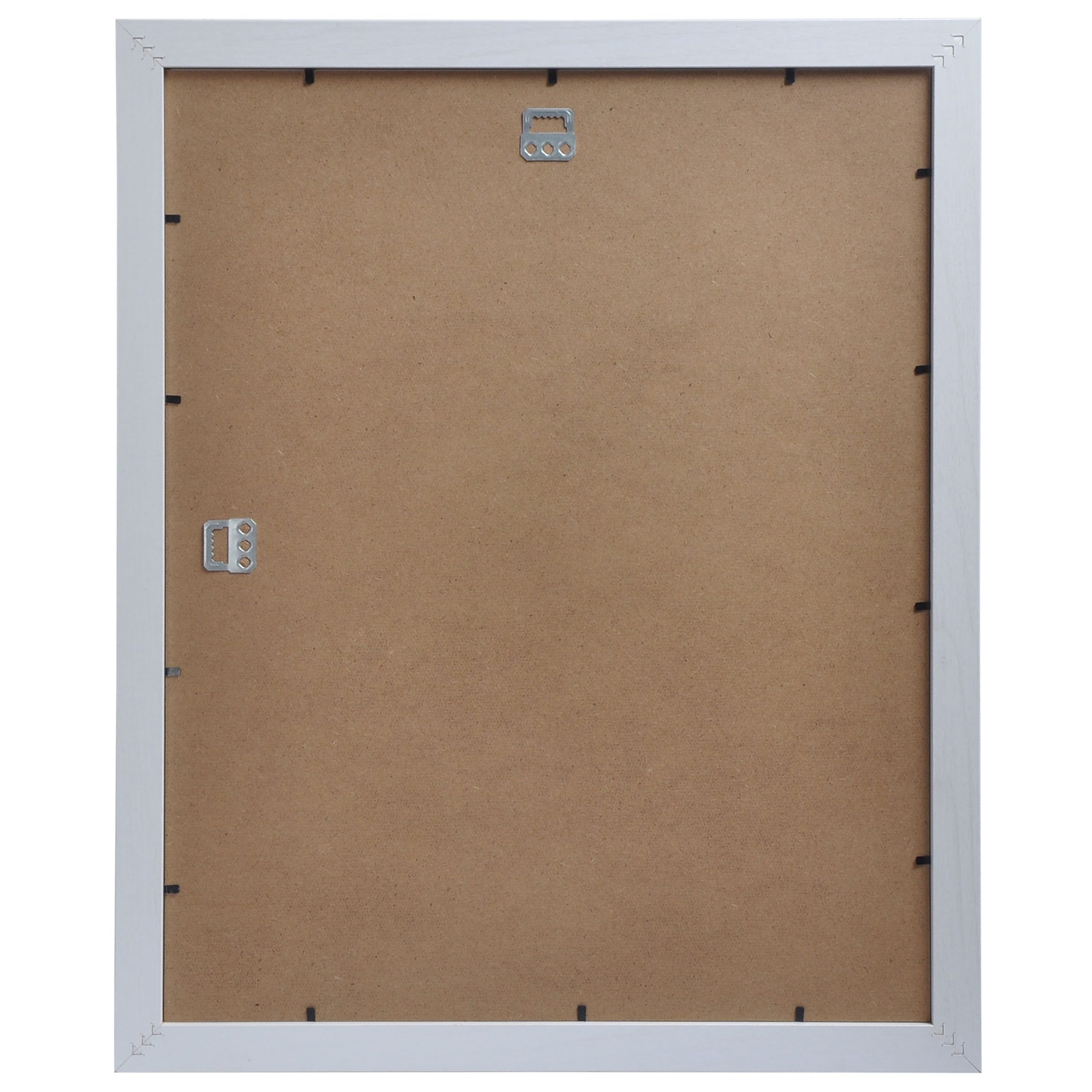 White Belmont Frame with Mat by Studio Décor® - Image 3