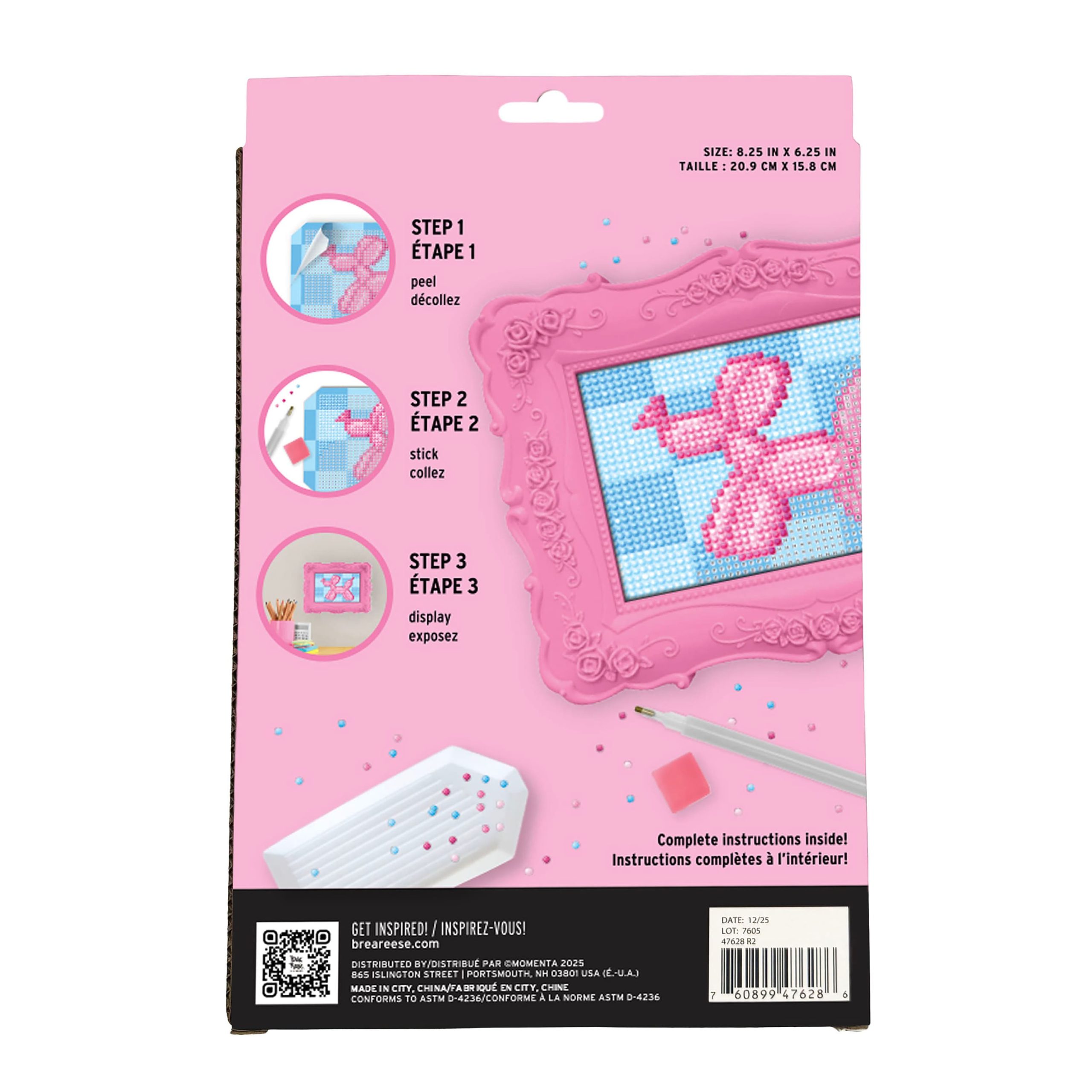 Vivid by Brea Reese® Balloon Dog Funky Frame Gem Kit - Image 4