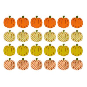 Class Rules! Small Dry Erase Die Cut Pumpkins, 24ct. by B2C™