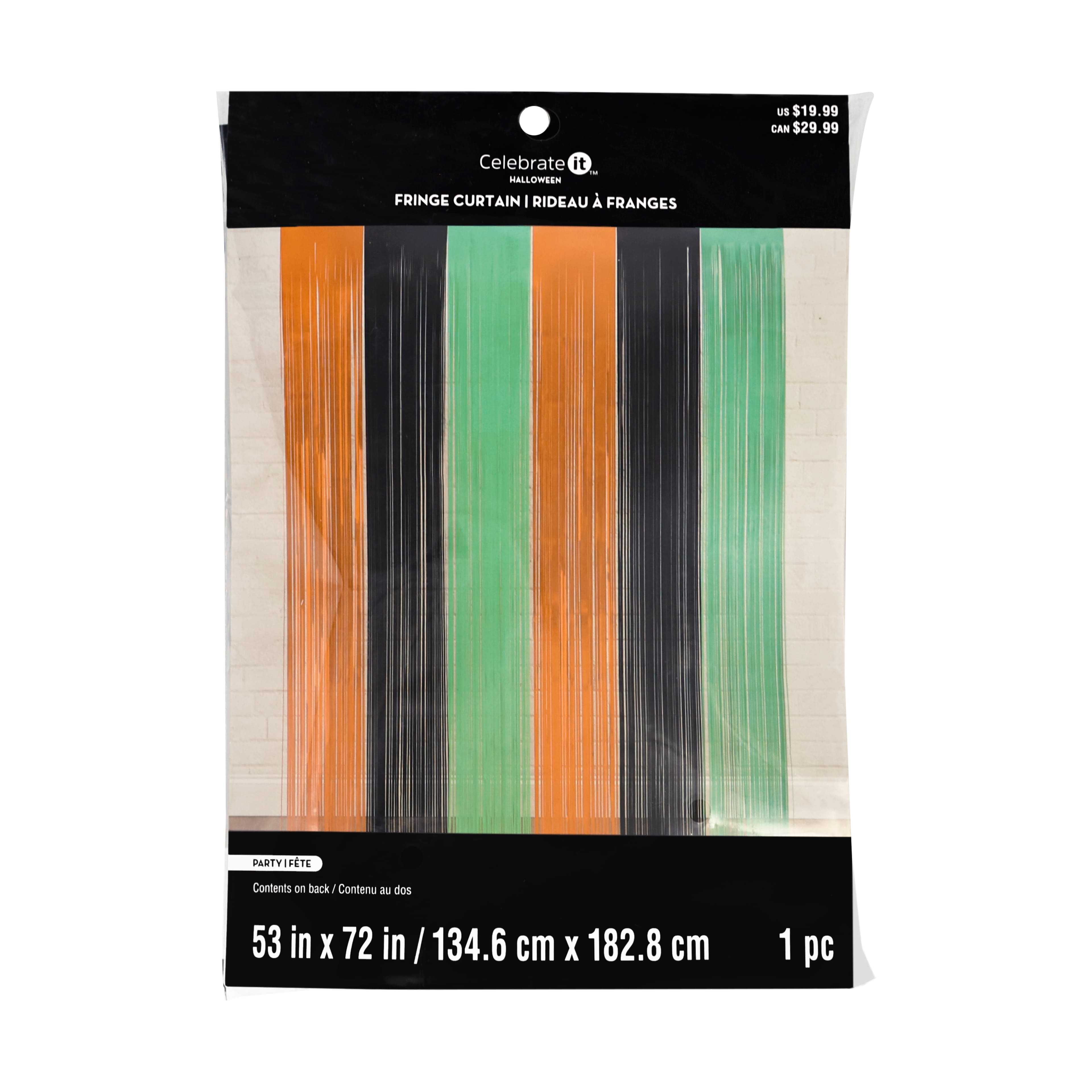 53" Halloween Vintage Plastic Backdrop by Celebrate It™