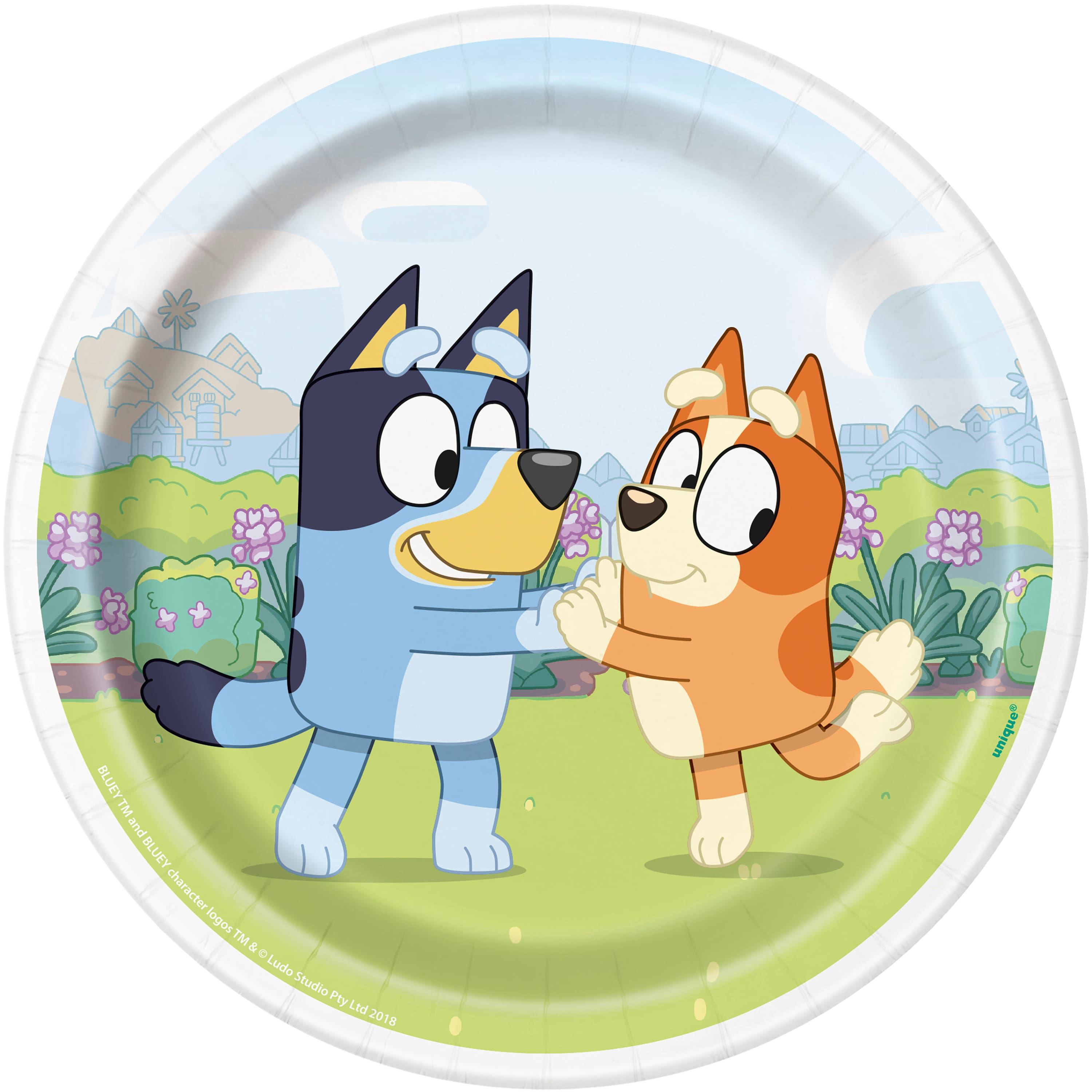 7" Bluey Paper Plates, 8ct.