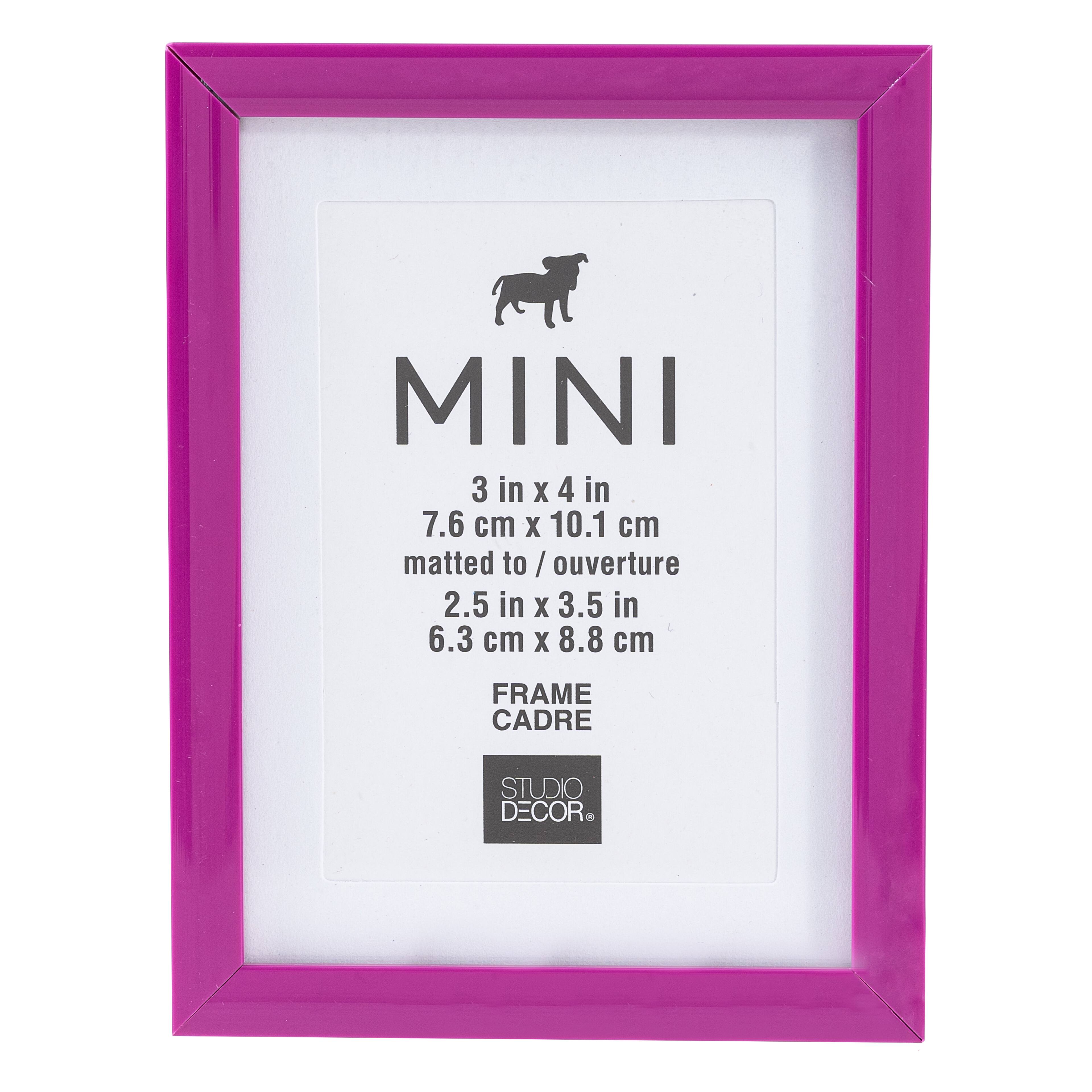Magenta Mini Frame with Mat by Studio Décor®