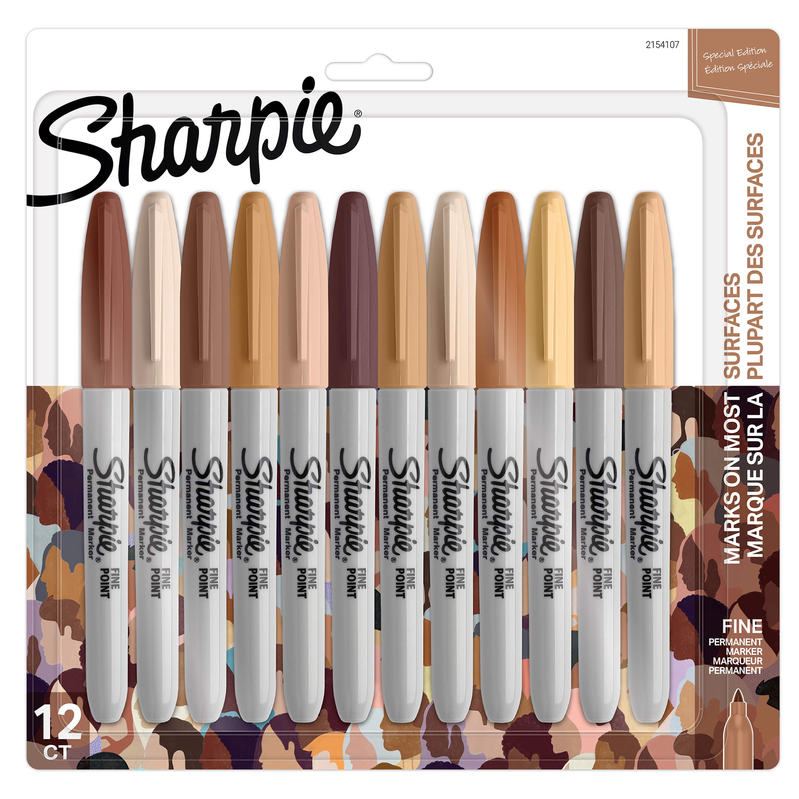 Sharpie® Portrait Colors Fine Point Permanent Markers
