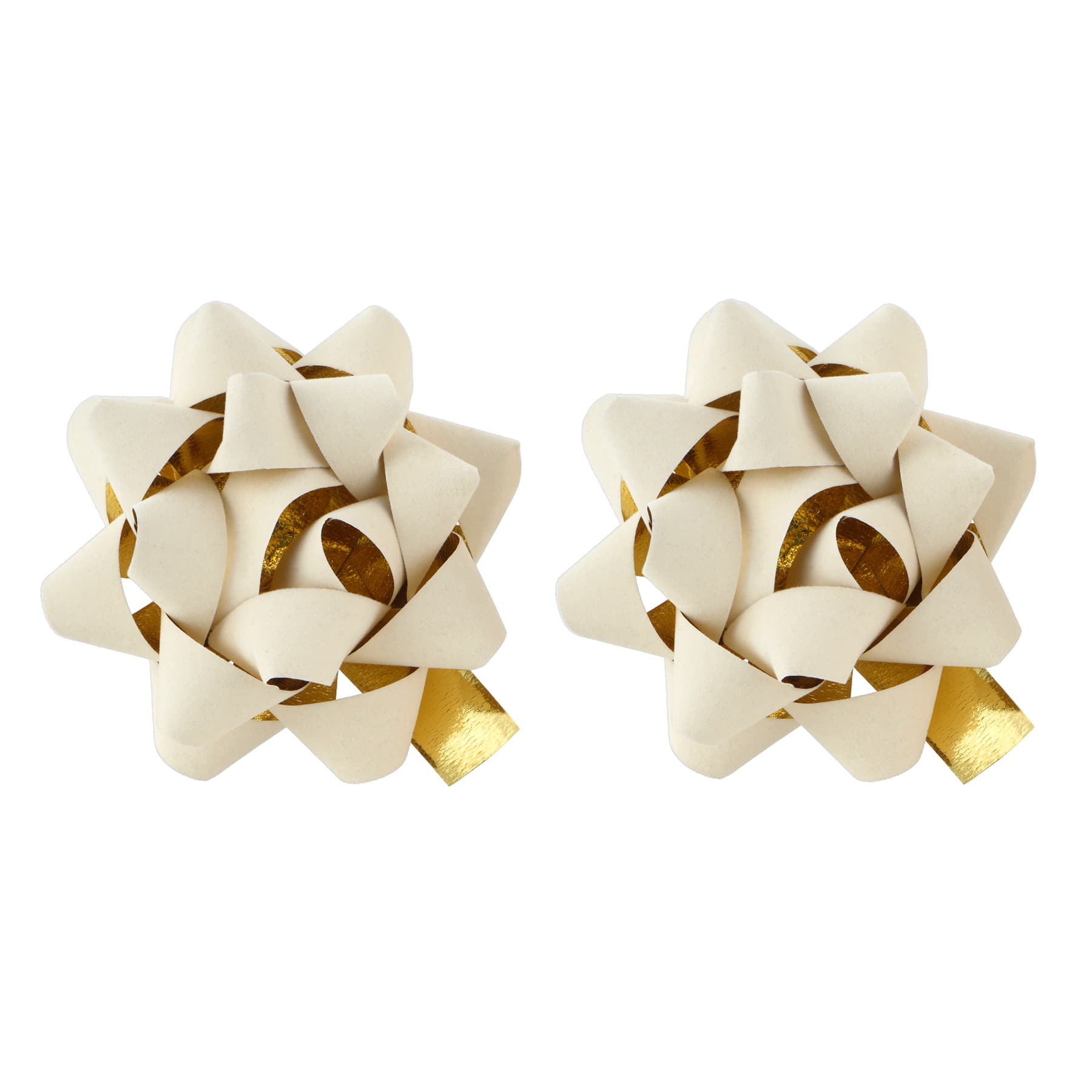 4" Velvet Star Bows, 2ct. by Celebrate It™