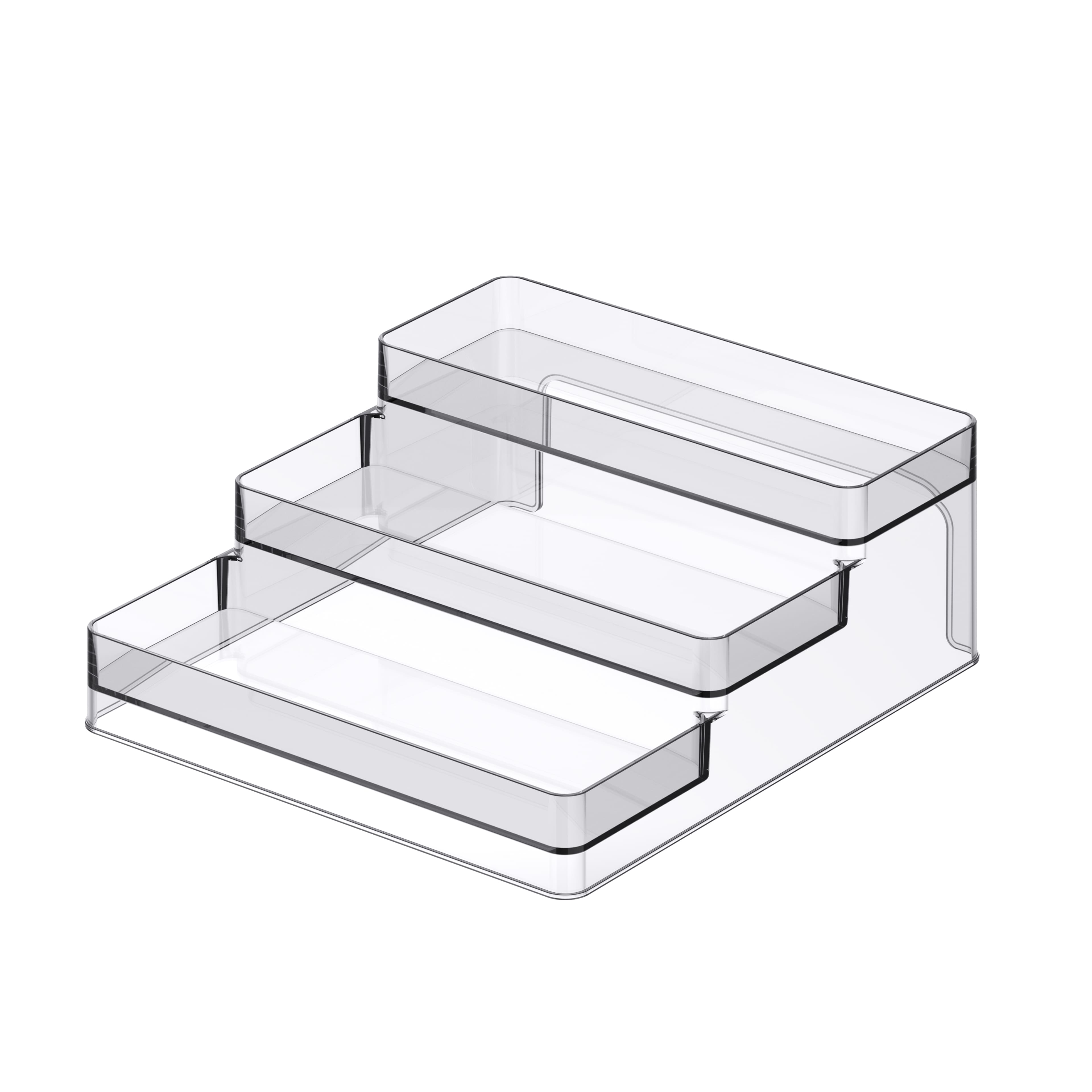 Clear 3-Tier Storage Shelf Organizer by Simply Tidy®