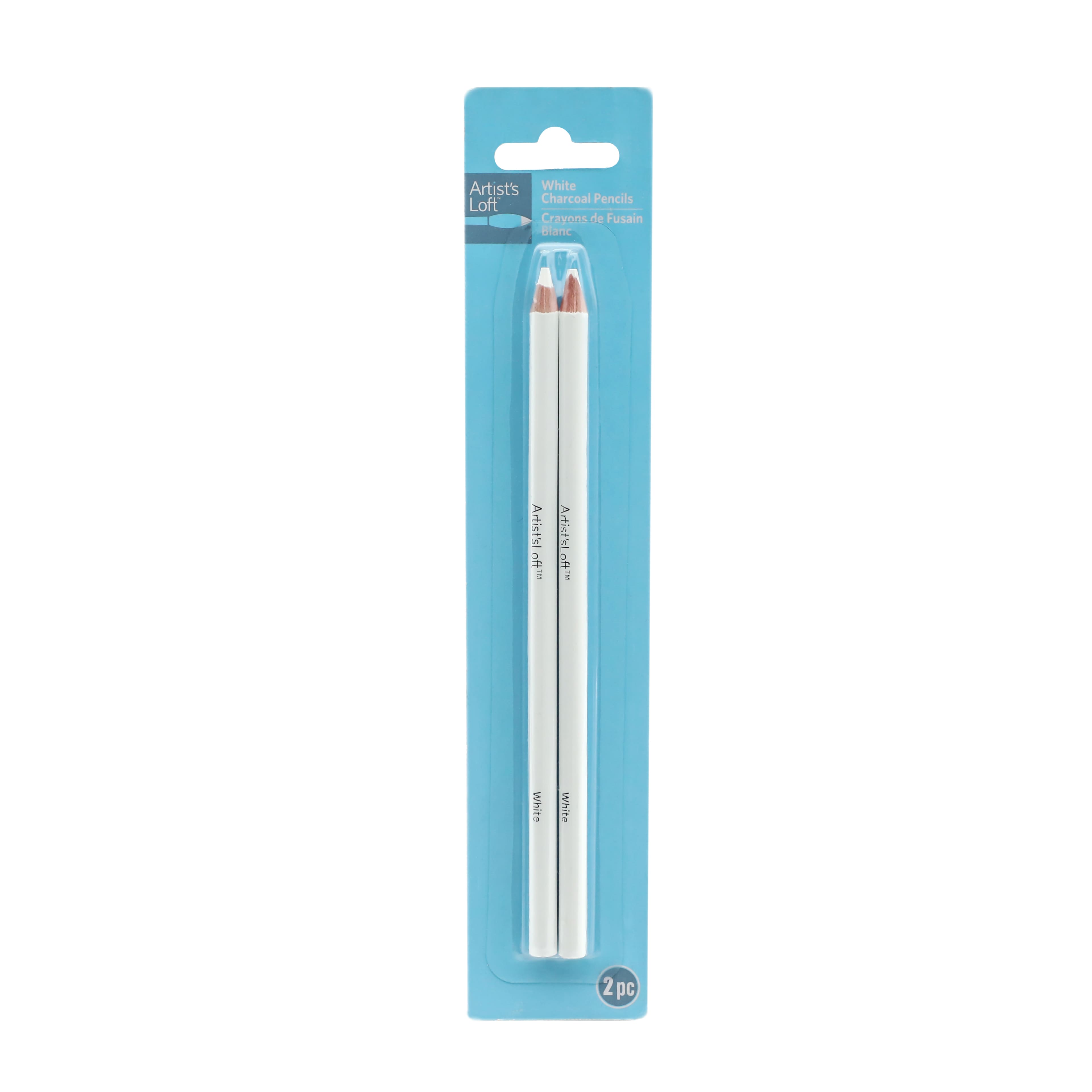 White Charcoal Pencils by Artist's Loft™, 2ct.