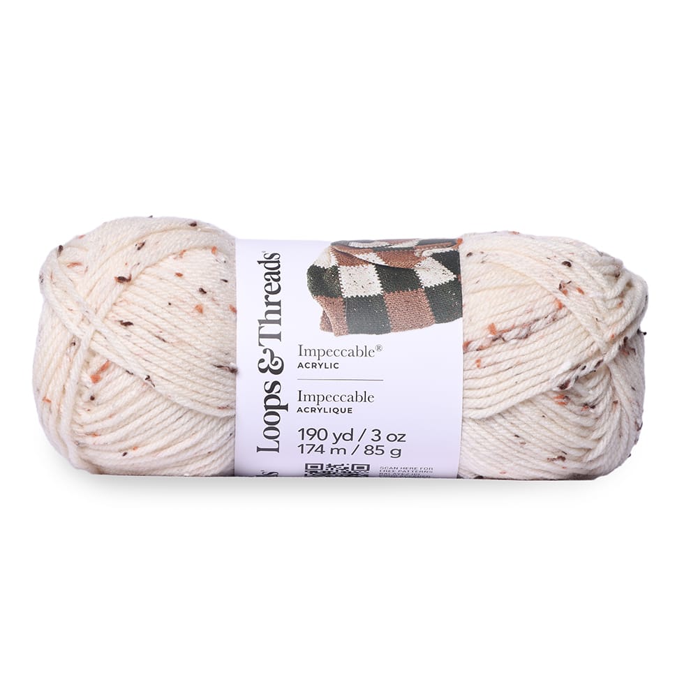 Impeccable™ Tweed Yarn by Loops & Threads®