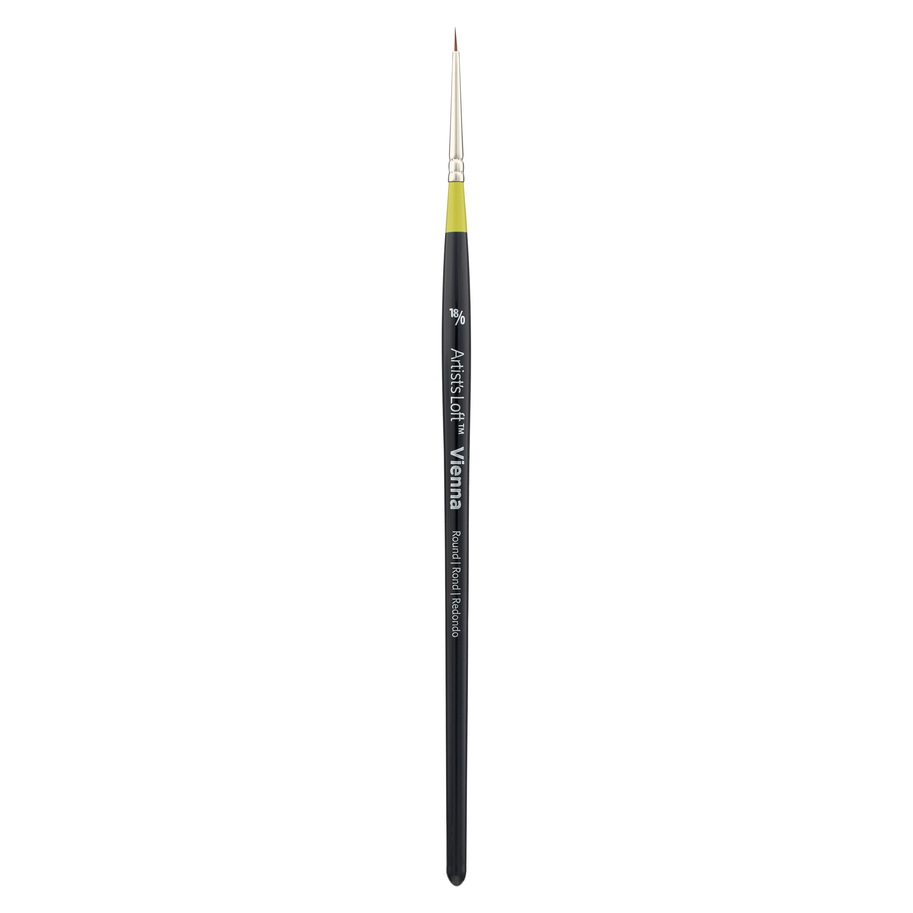 Golden Taklon Short Handle Round Brush by Artist's Loft™ Vienna