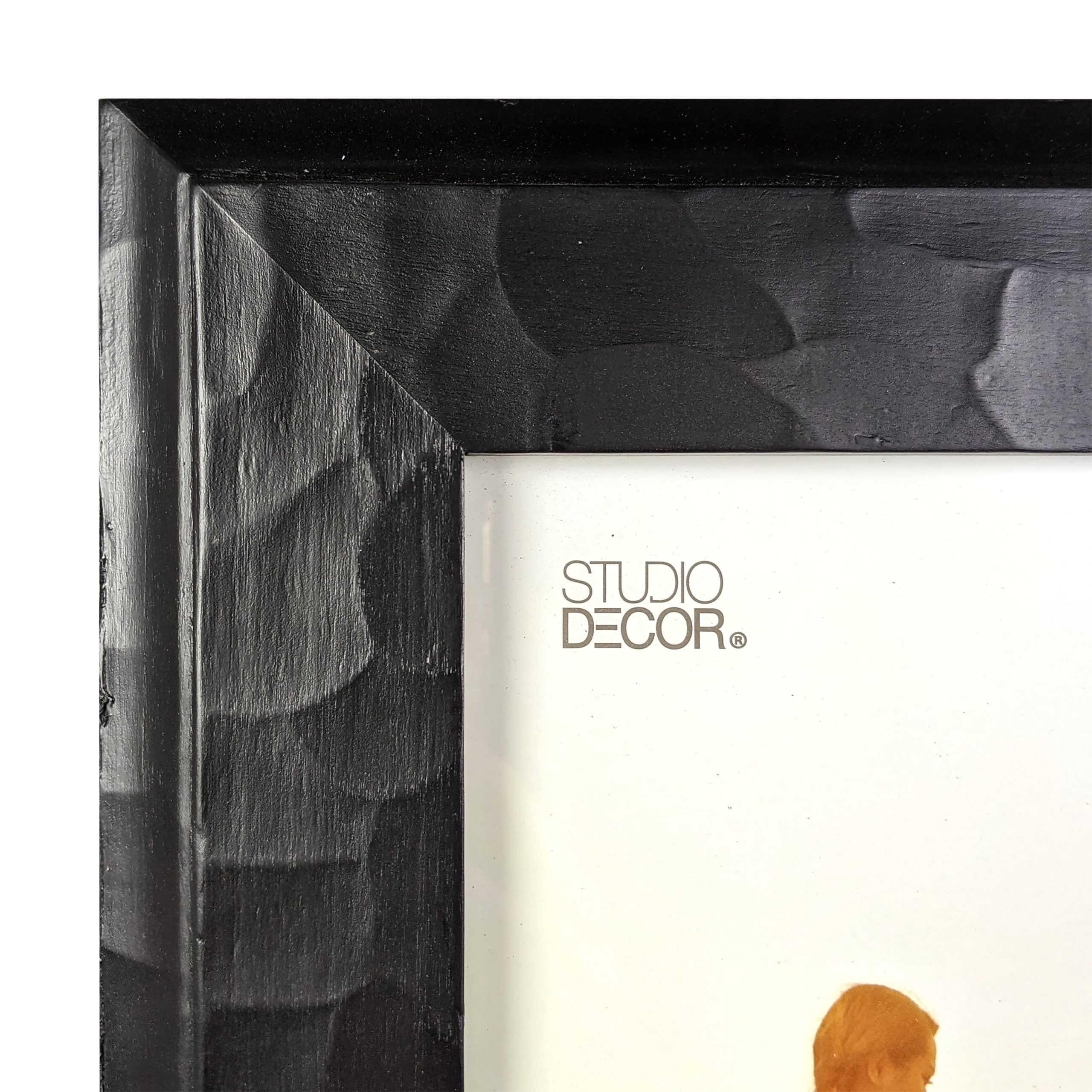 Expressions™ 8" x 10" Black Hammered Frame by Studio Décor® - Image 2