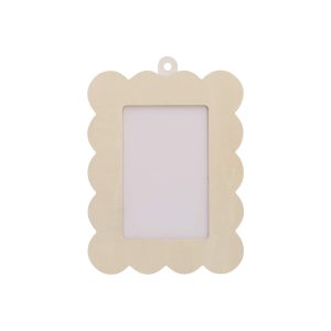 4" x 6" Wooden Scalloped Frame by Make Market®