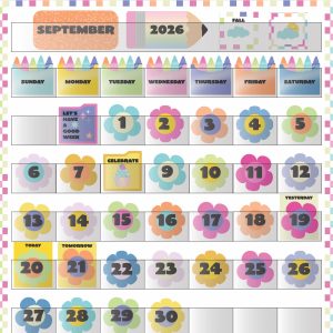 Class Rules! Wall Calendar Command Center by B2C™