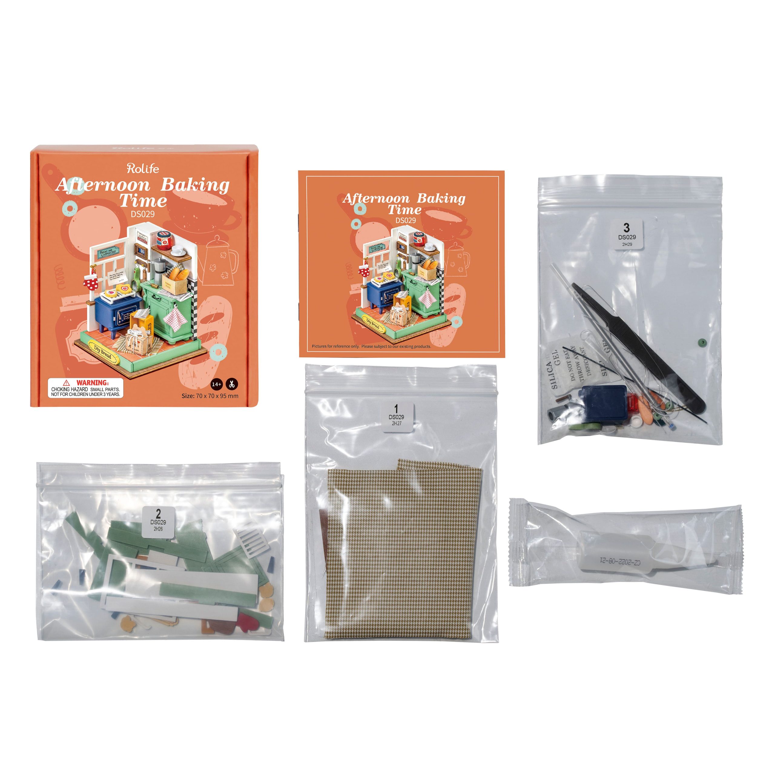 Rolife® Afternoon Baking Time DIY Miniature Kit - Image 4