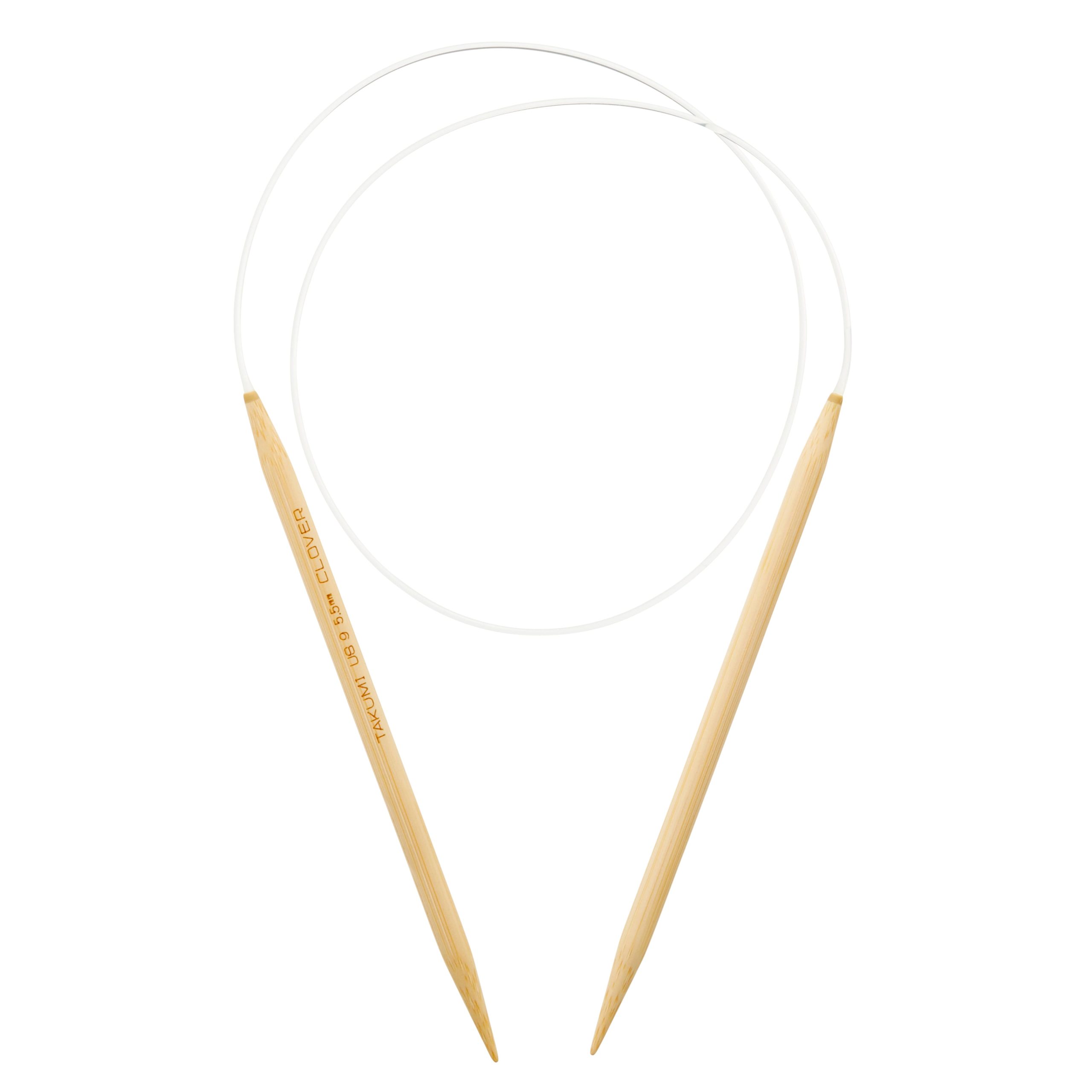 Clover Takumi® 29" Bamboo Circular Knitting Needles