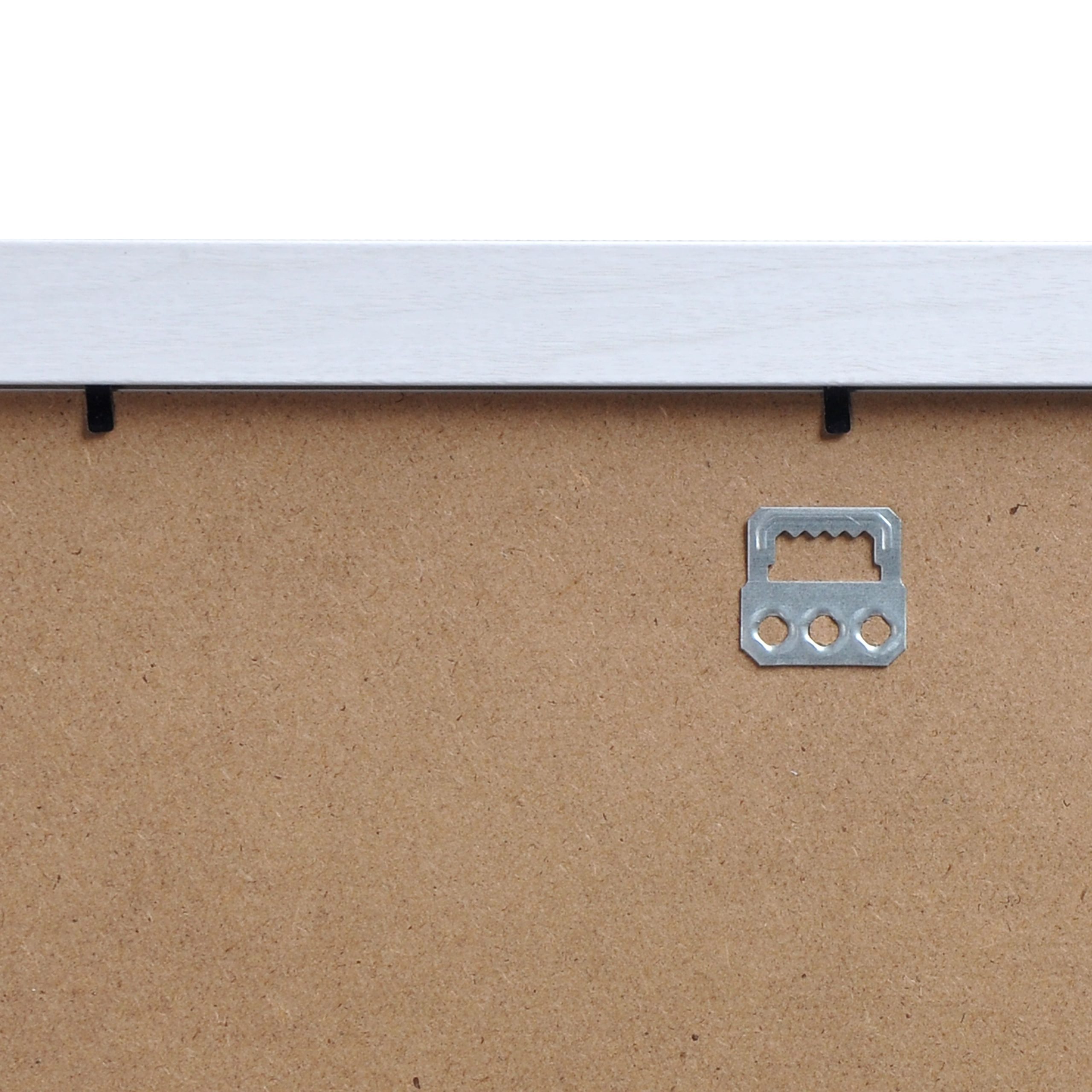 White Belmont Frame with Mat by Studio Décor® - Image 4